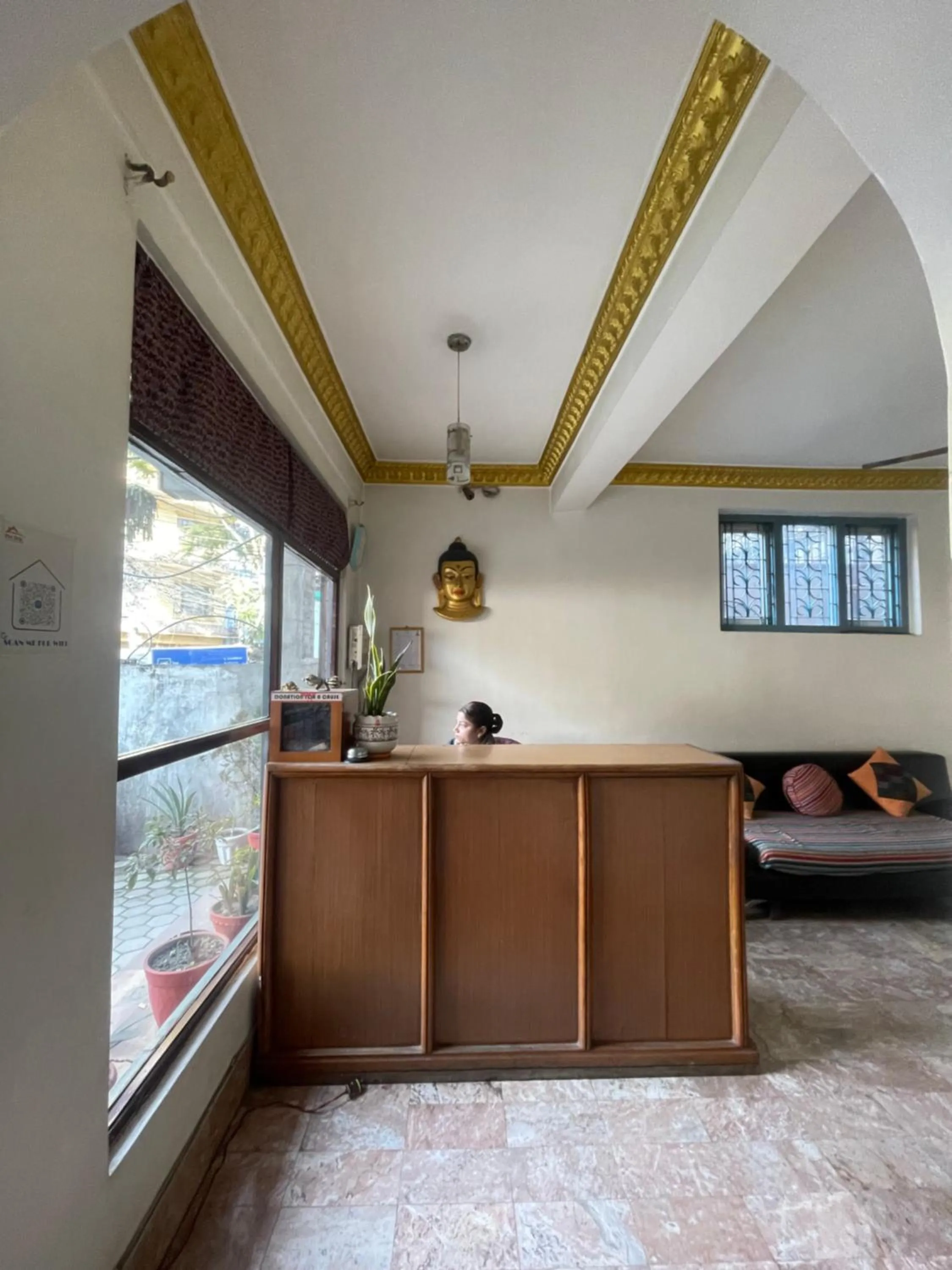 Bed in Pacific Guest House