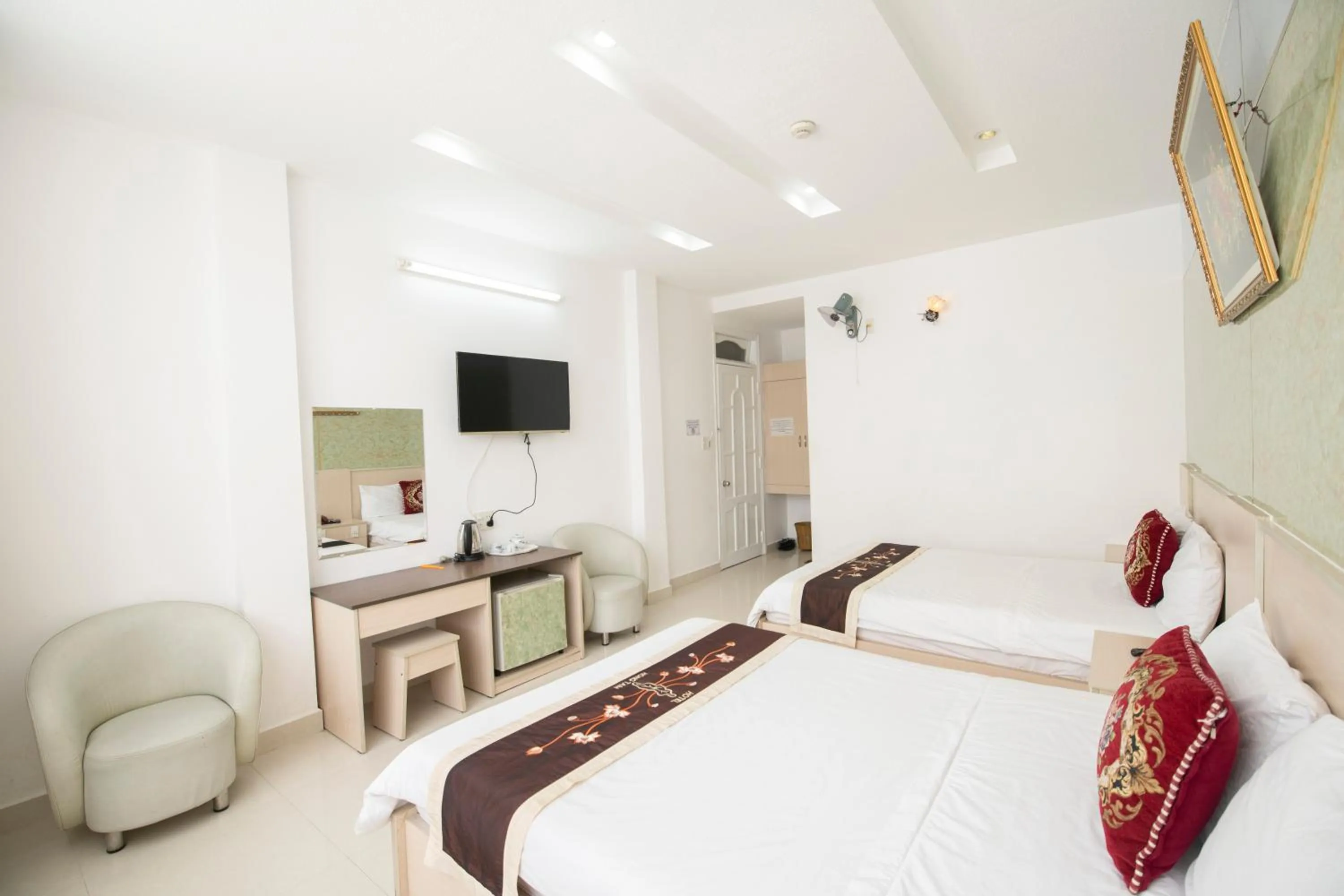 Bed in Hồng Tâm Hotel