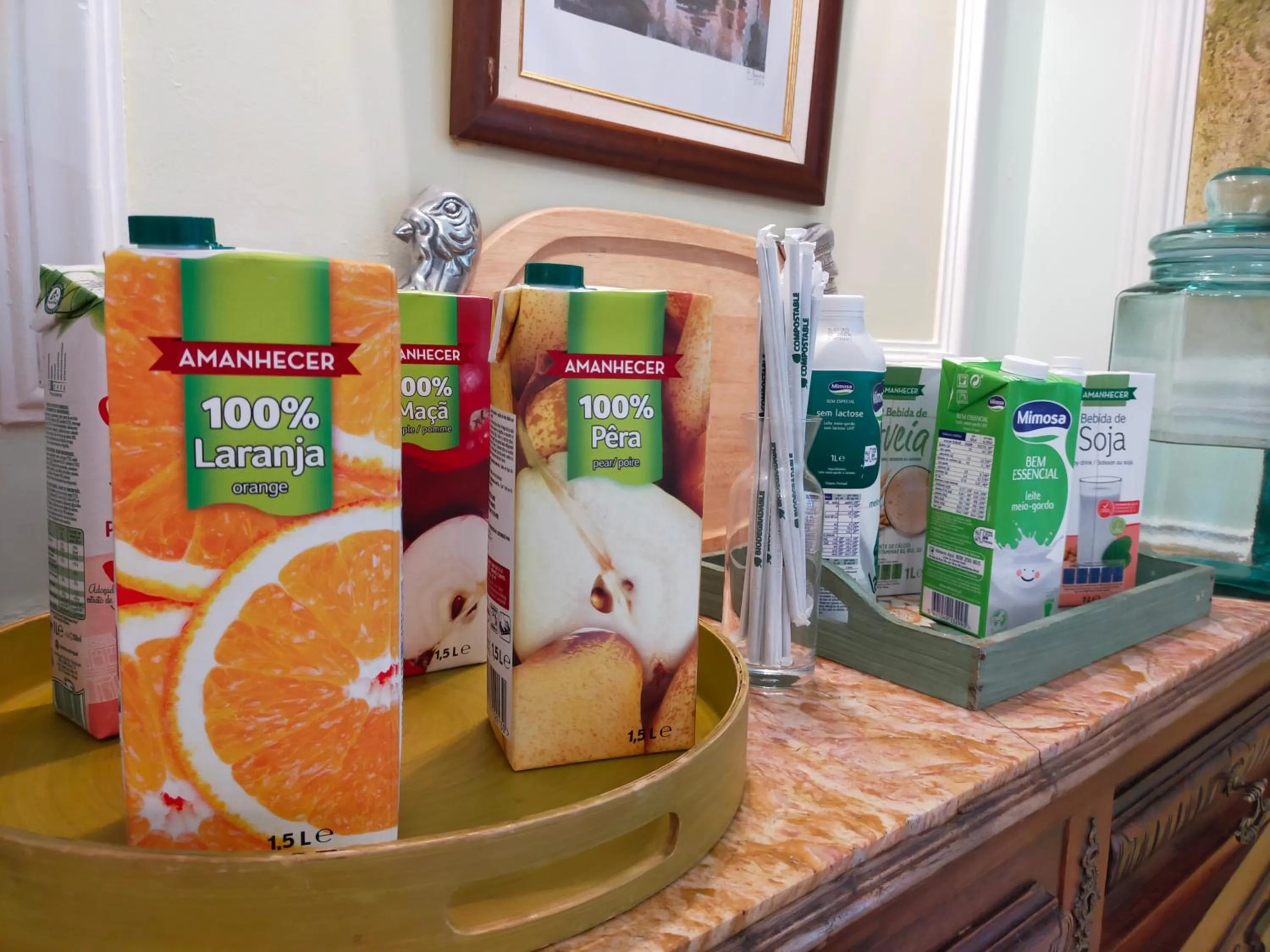 Coffee/tea facilities in Quinta Das Murtas B&B