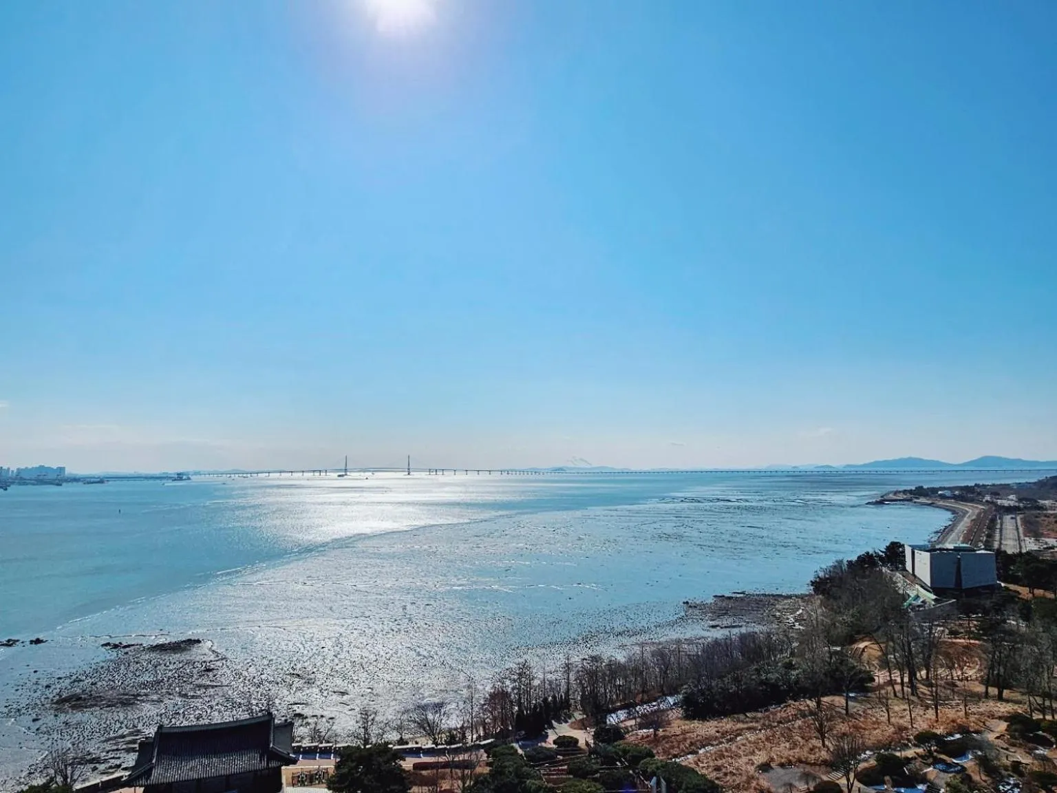 Sea view in Airsky Hotel Incheon