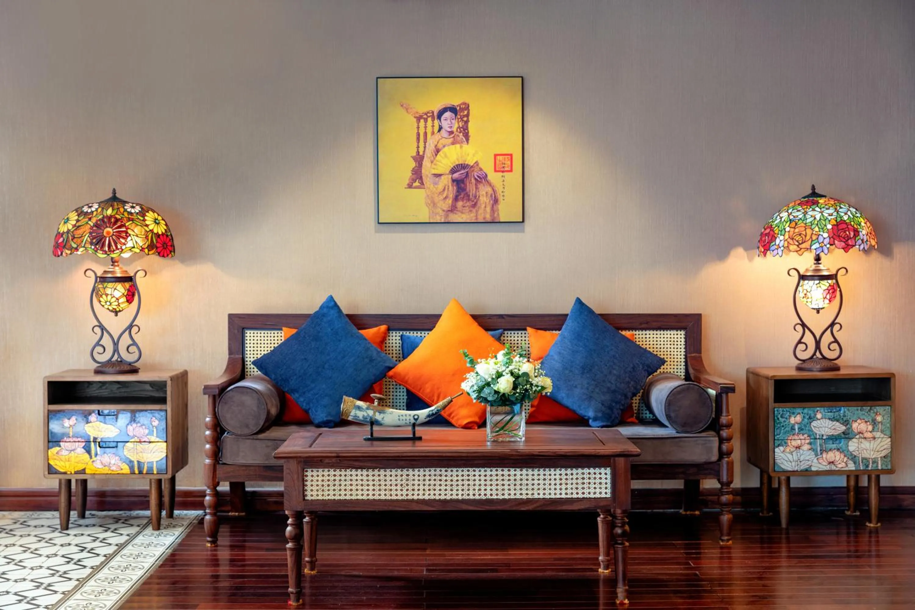 Lobby or reception in Indochine Cruise Lan Ha Bay