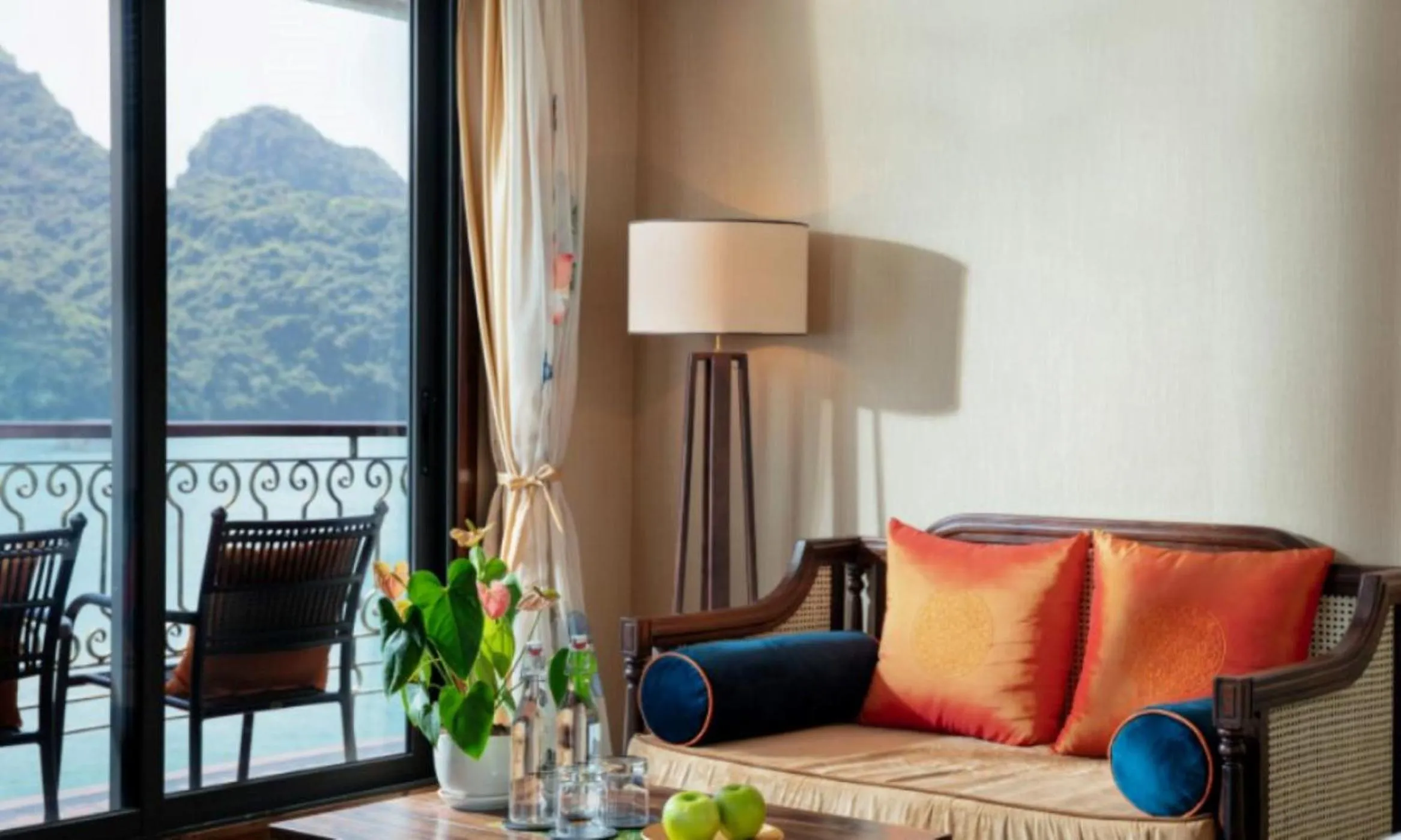 Natural landscape in Indochine Cruise Lan Ha Bay