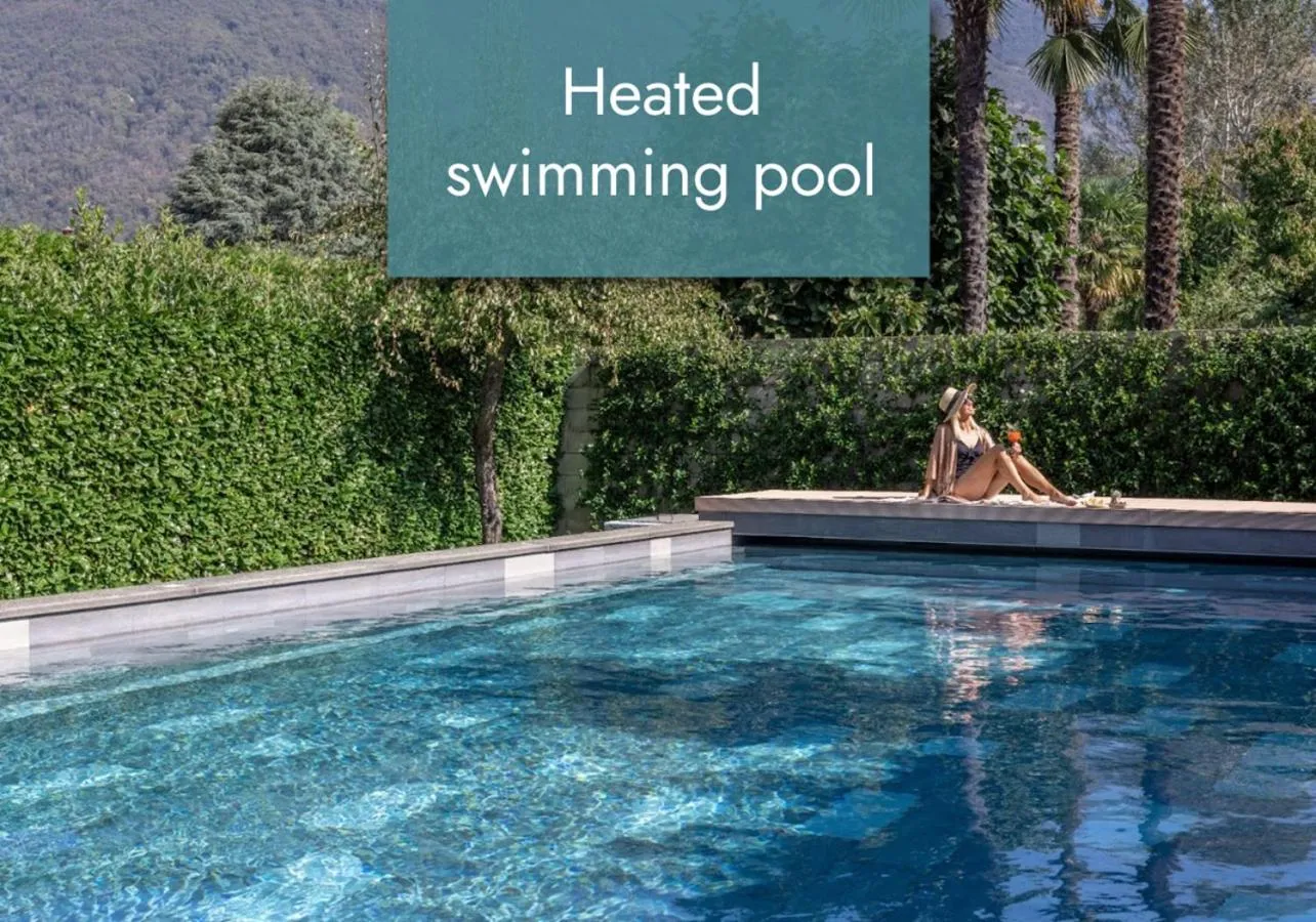 Garden in Ascona Lodge, Pool & Garden Retreat