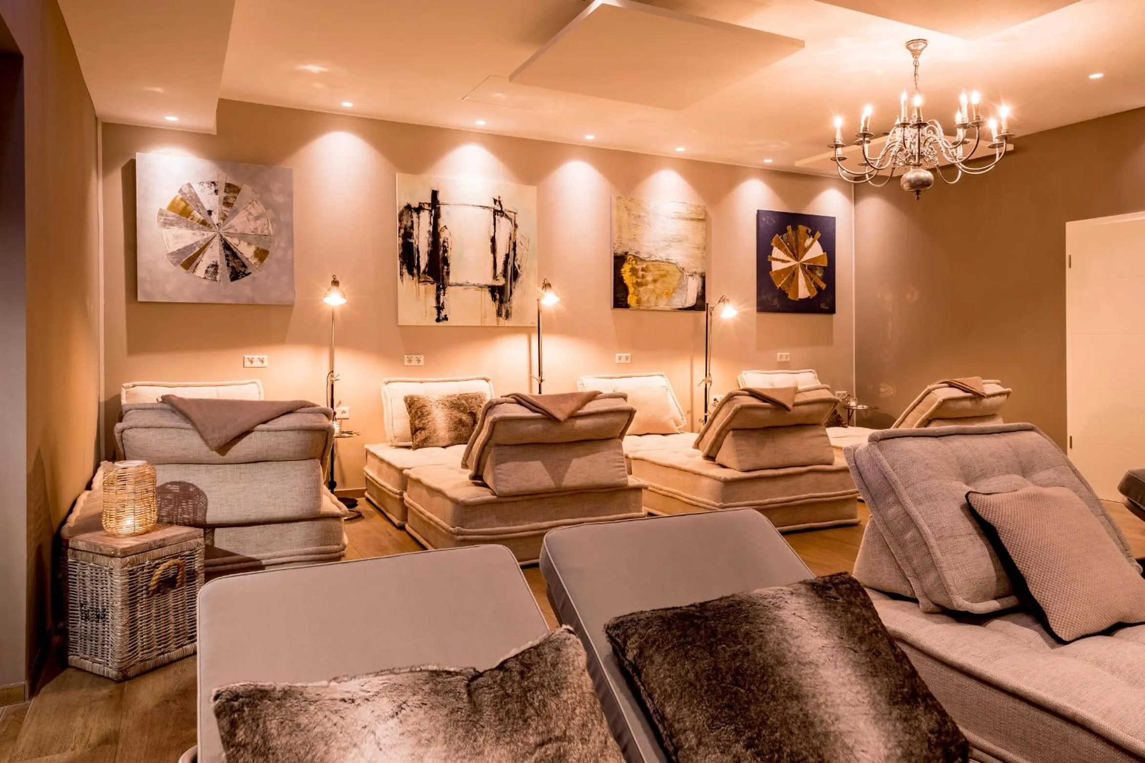 Spa and wellness centre/facilities in Romantischer Winkel RoLigio & Wellness Resort