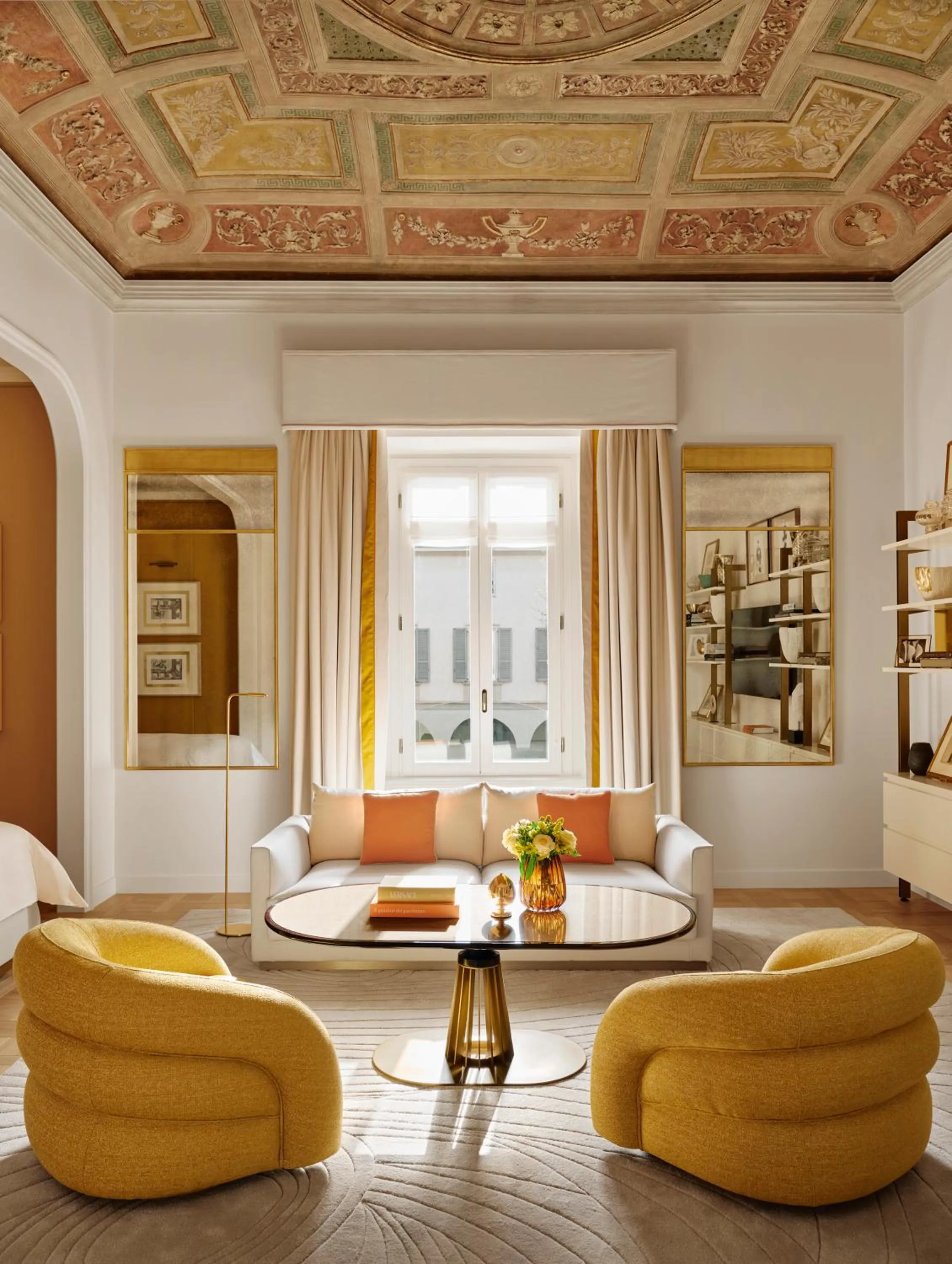 Bedroom in Four Seasons Hotel Milano