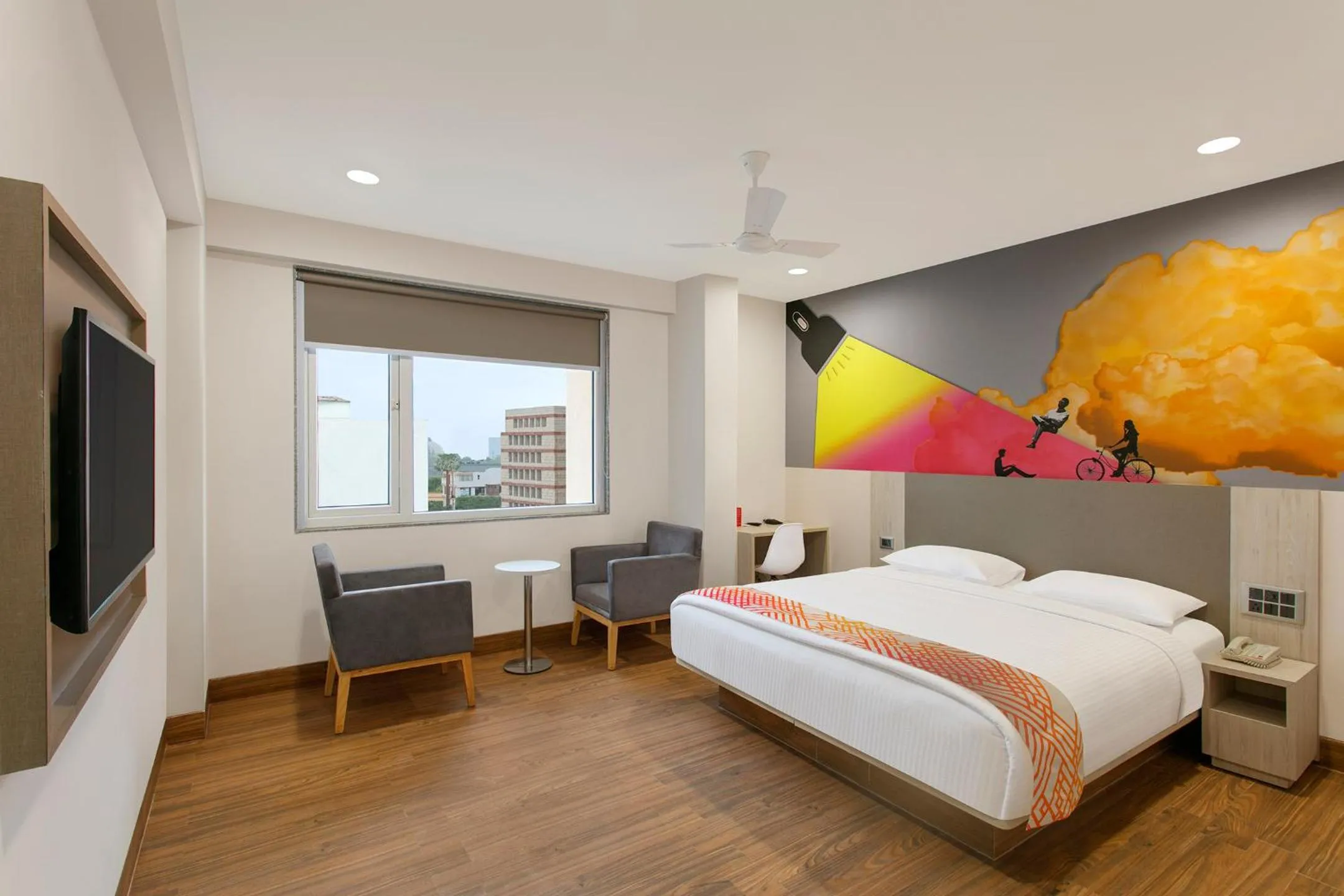 Photo of the whole room, Bed in Ginger Patna