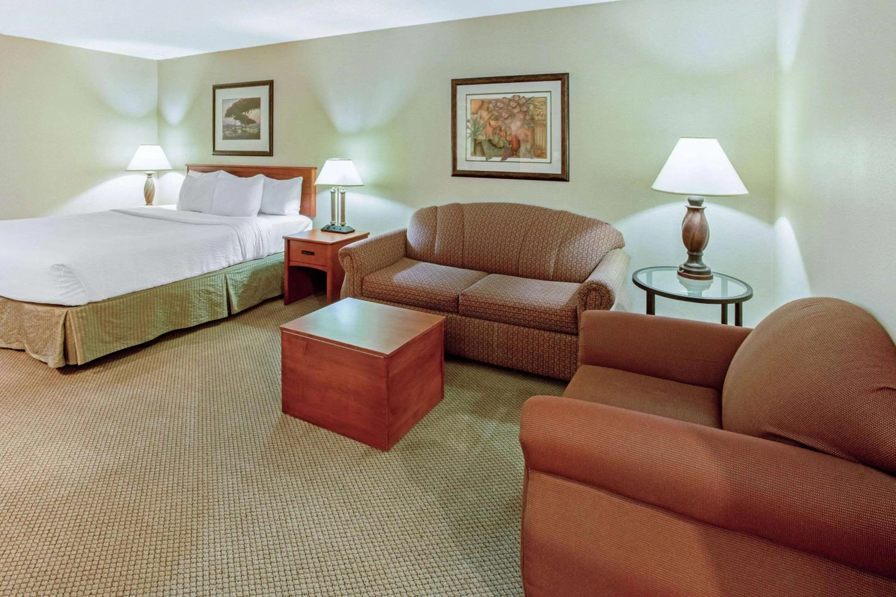 Photo of the whole room, Bed in La Quinta by Wyndham Appleton College Avenue