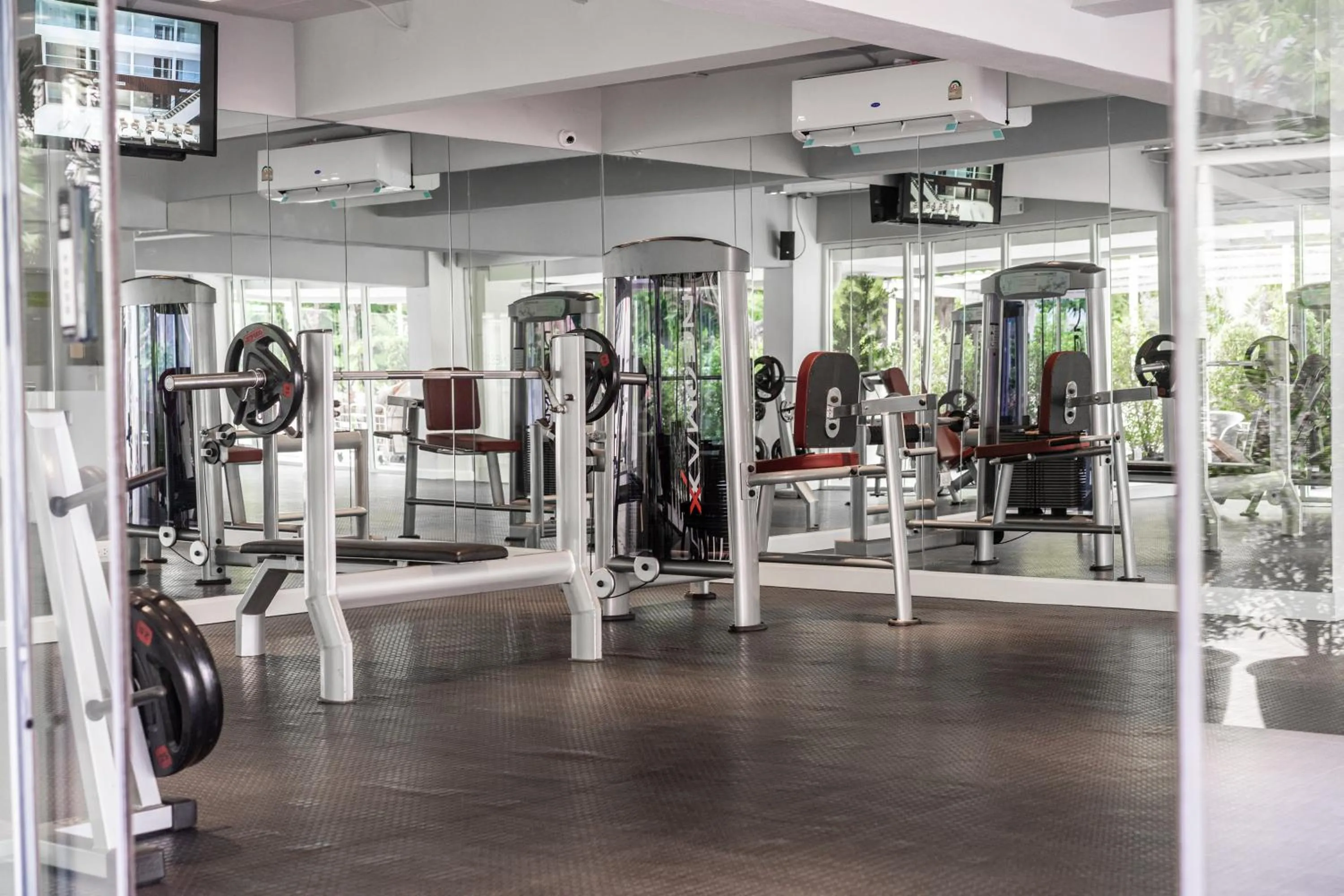 Fitness centre/facilities in S Ram Leisure Hotel