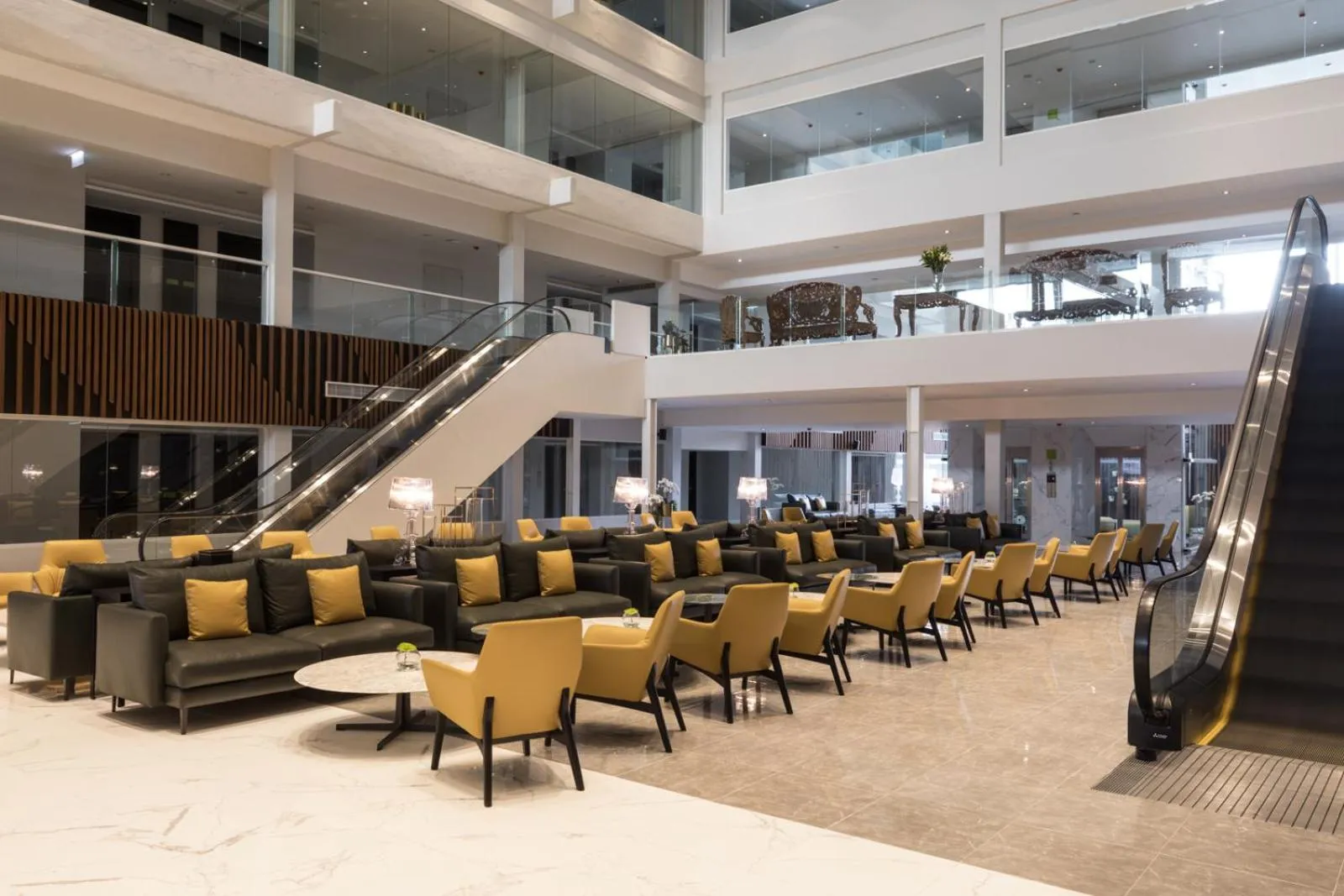 Lobby or reception in S Ram Leisure Hotel