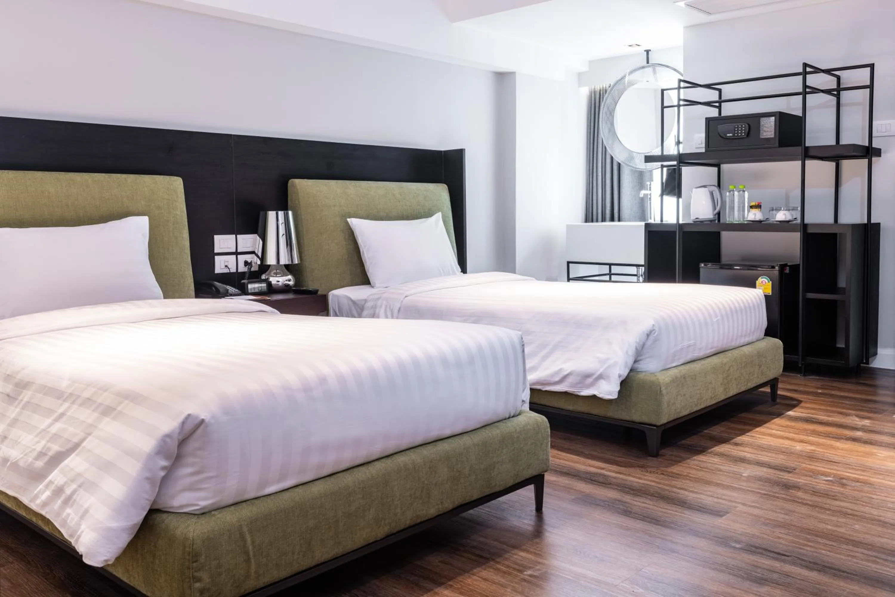 Bed in S Ram Leisure Hotel