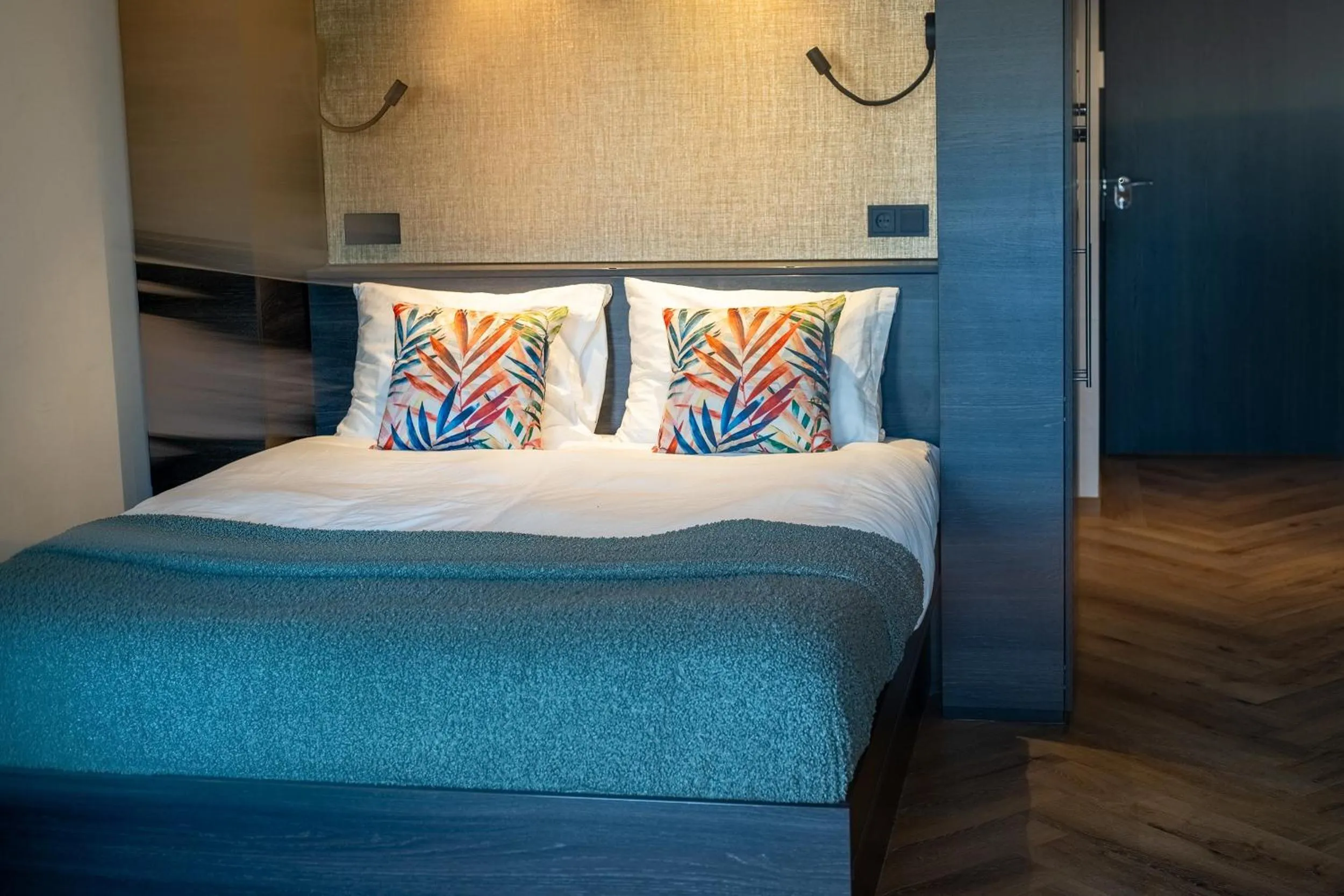 Bed in Boutique Hotel Karel de Stoute