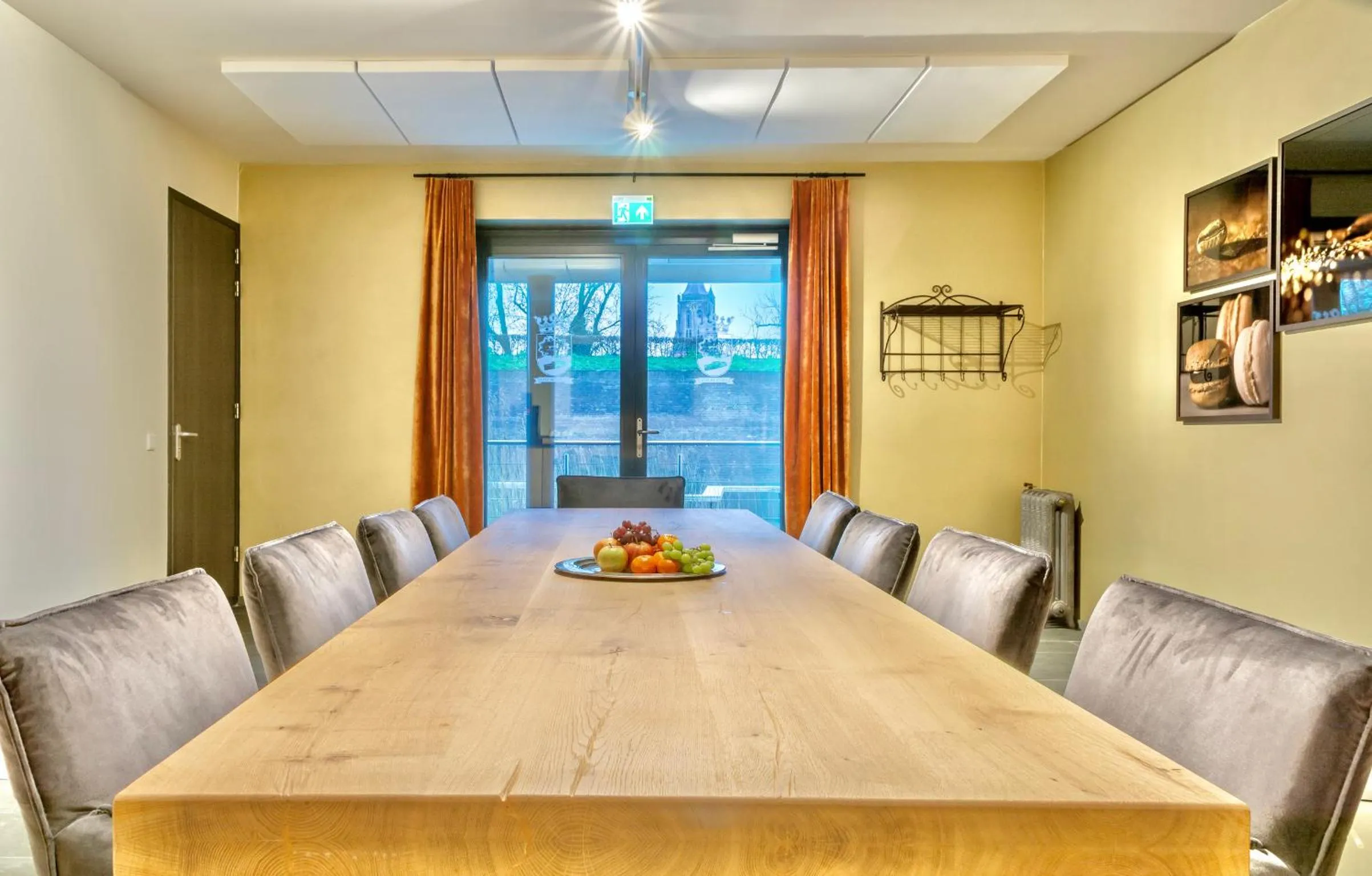 Meeting/conference room in Boutique Hotel Karel de Stoute