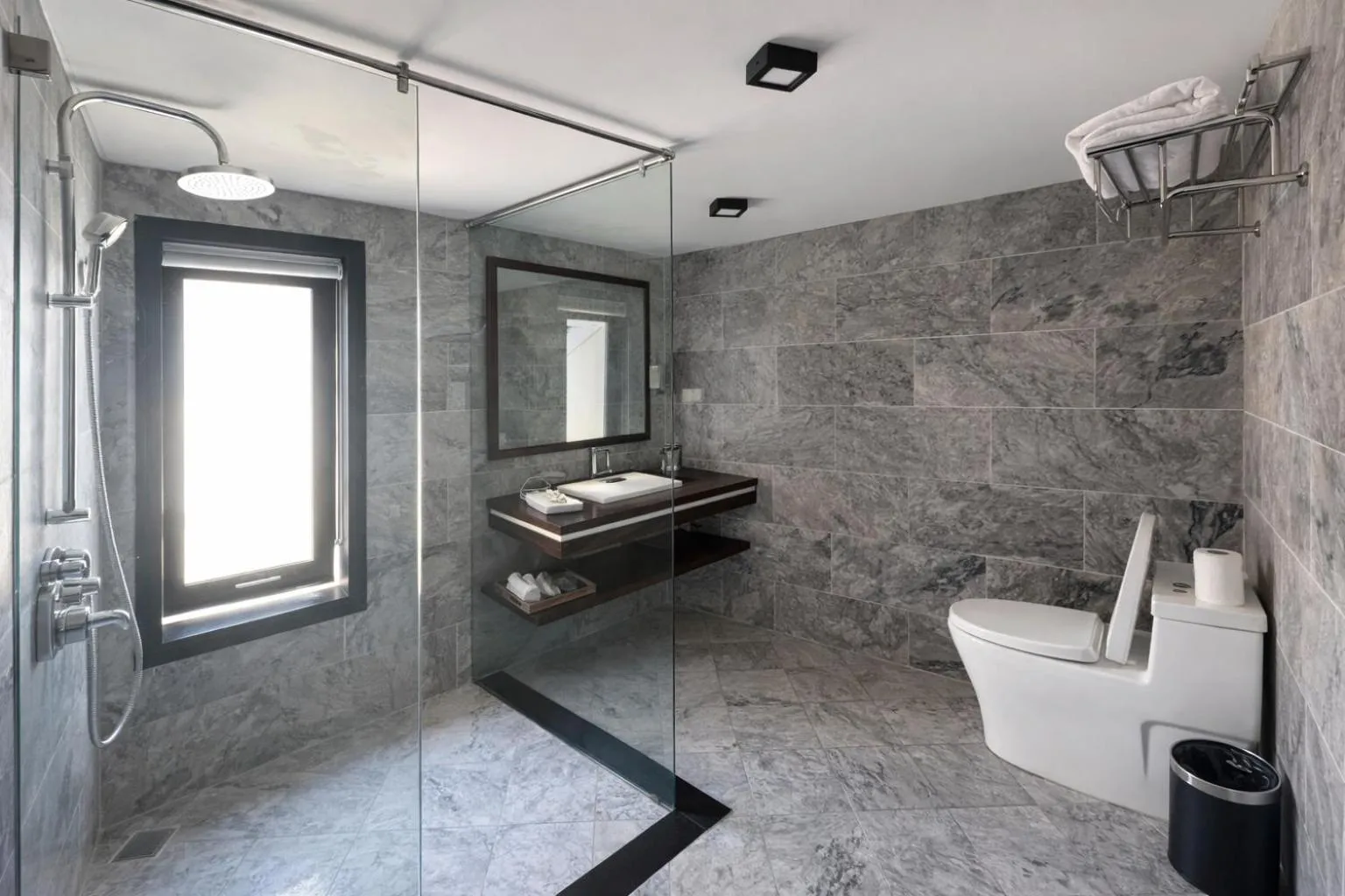 Toilet in Threeway Riverside Villa