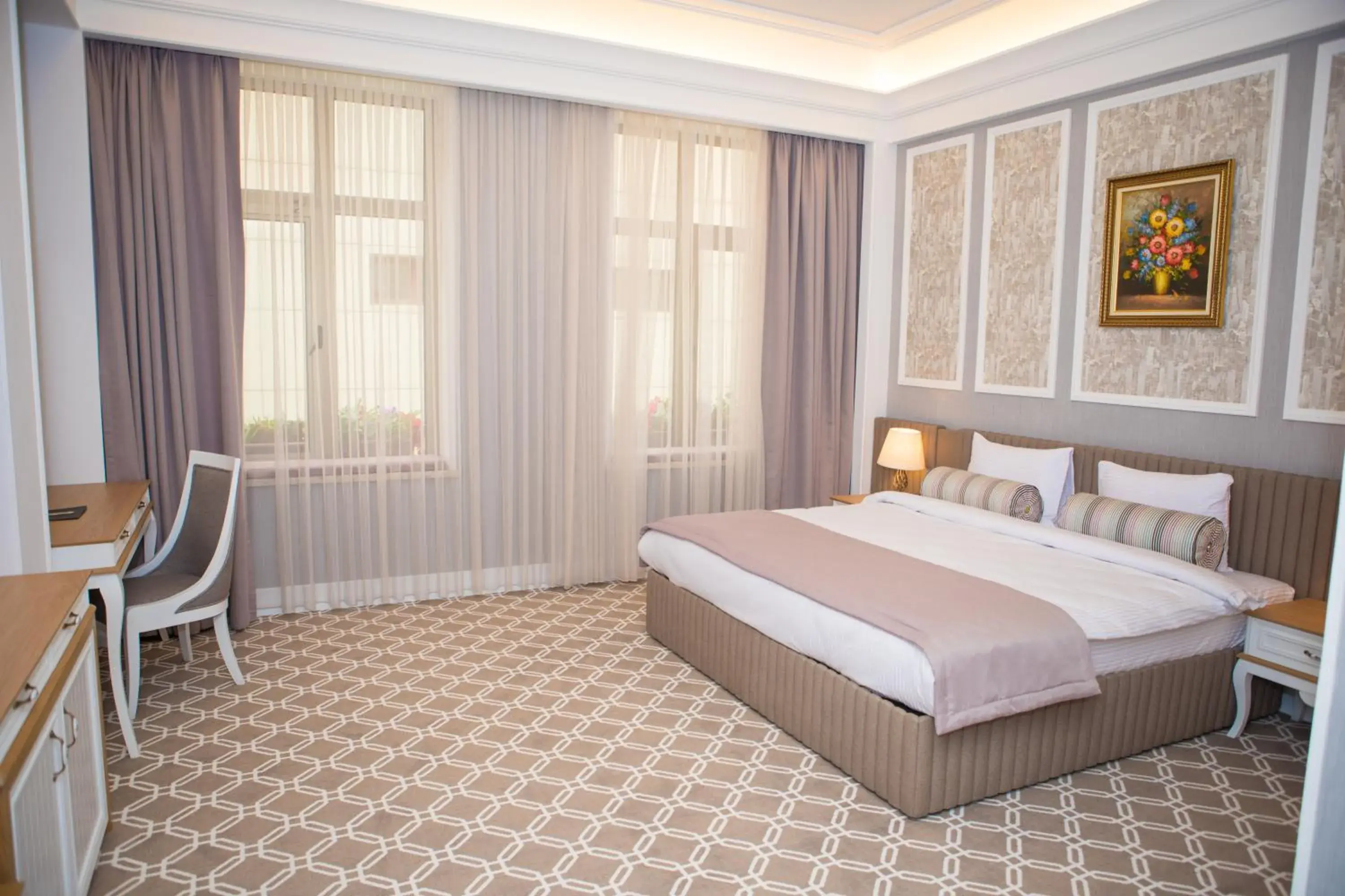 Deluxe Premium King Room with City View - single occupancy in Theatrum Hotel Baku Deluxe Premium King Room with City View - single occupancy in Theatrum Hotel Baku