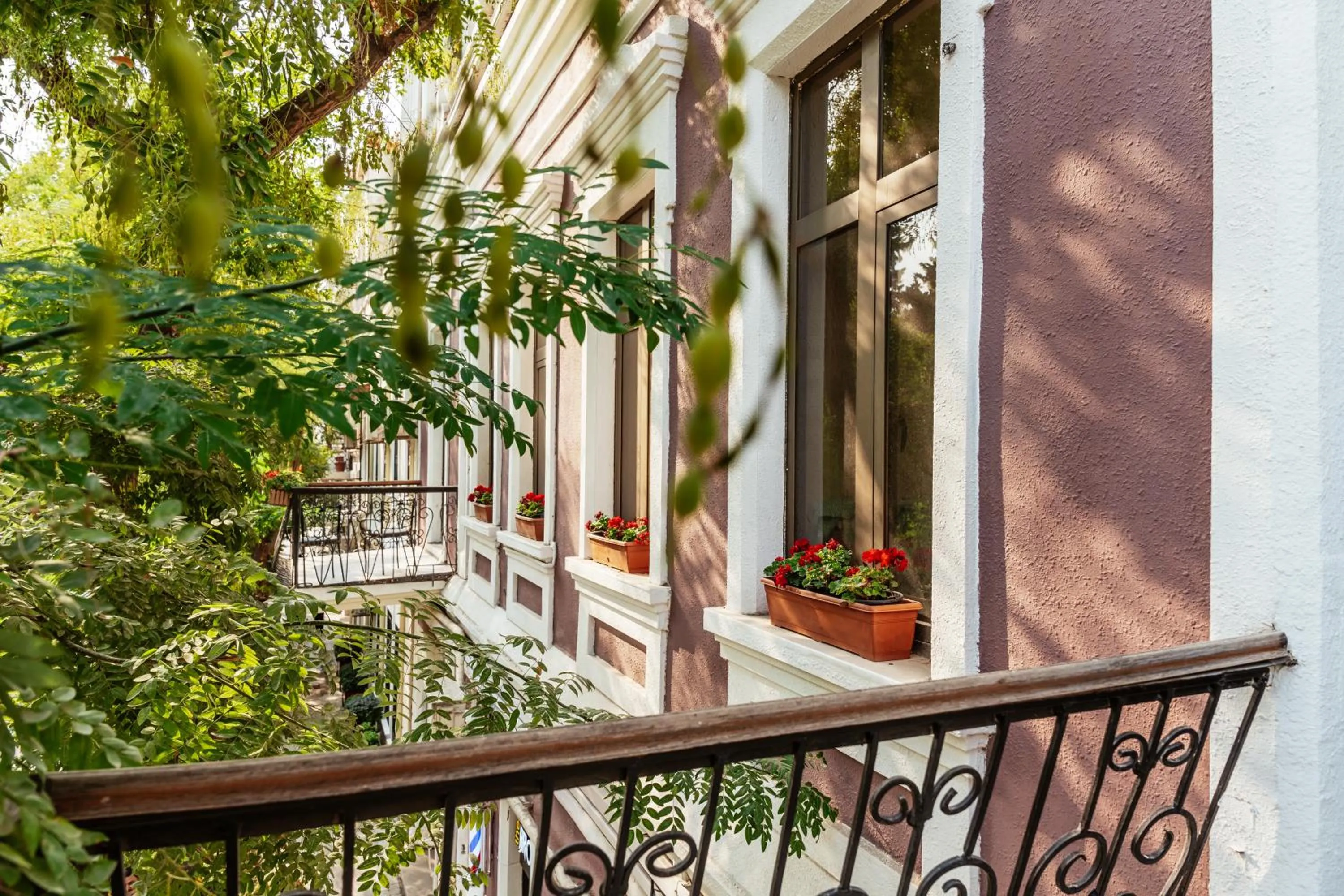 Balcony/Terrace in Theatrum Hotel Baku