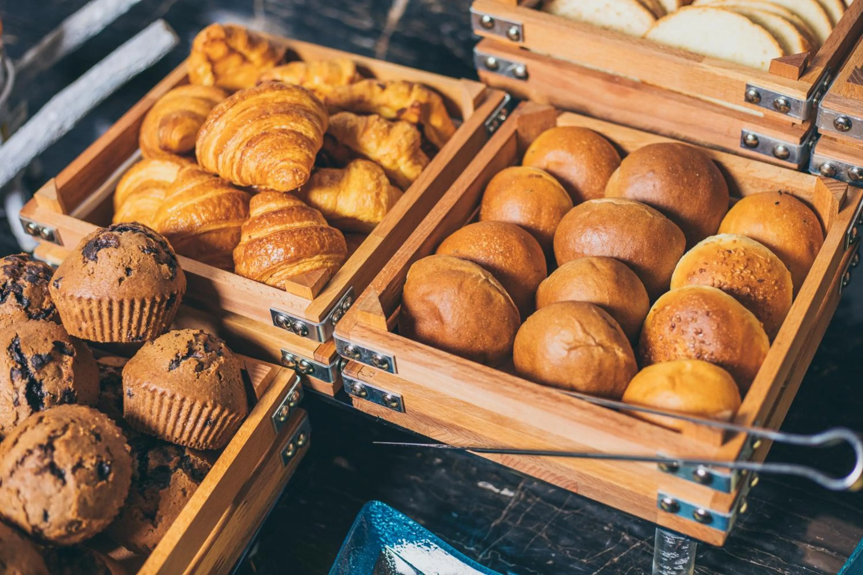 Continental breakfast in Theatrum Hotel Baku