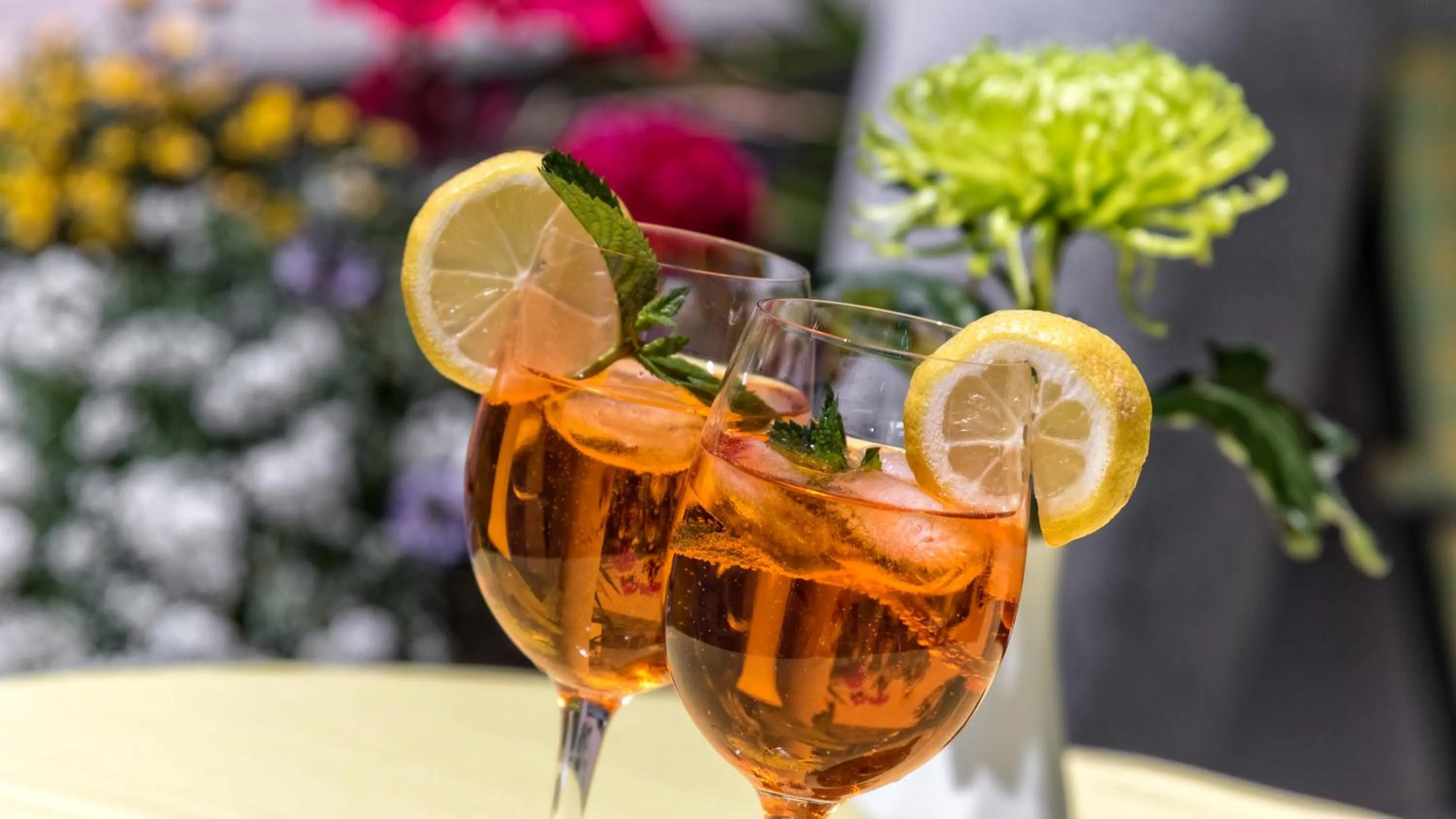 Alcoholic drinks in Hotel Elisabeth