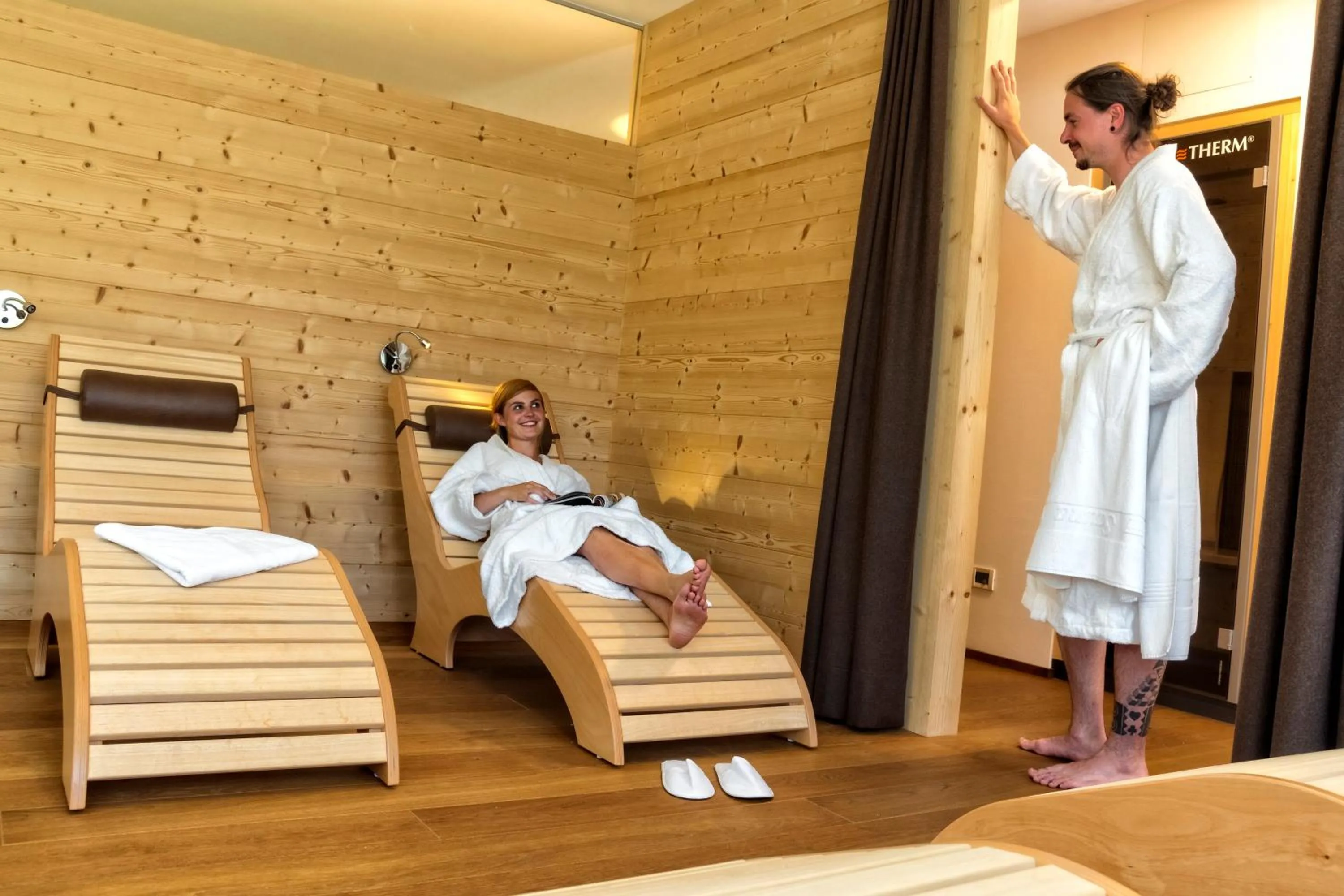 Spa and wellness centre/facilities in Hotel Elisabeth