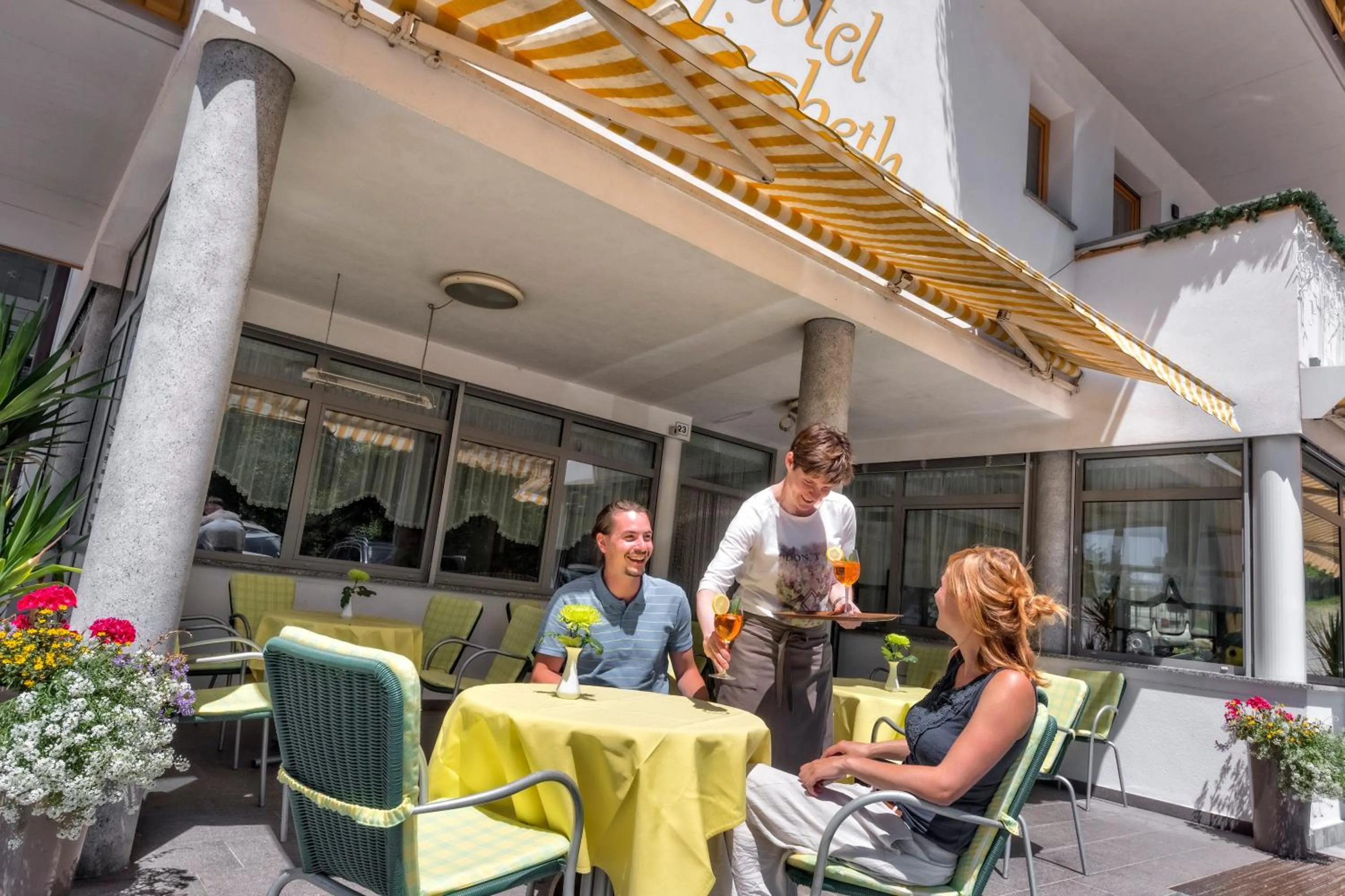 Balcony/Terrace in Hotel Elisabeth