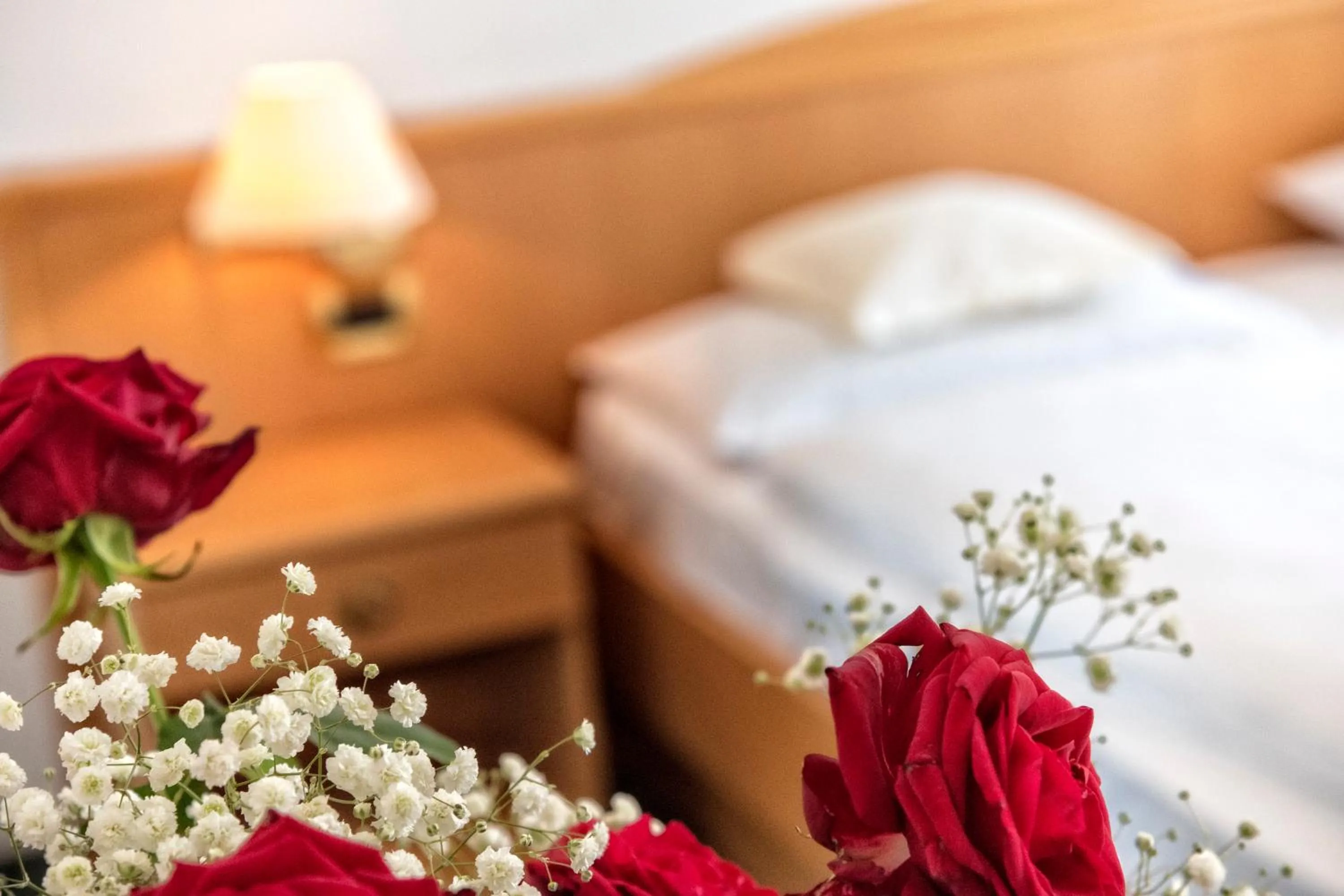 Bed in Hotel Elisabeth