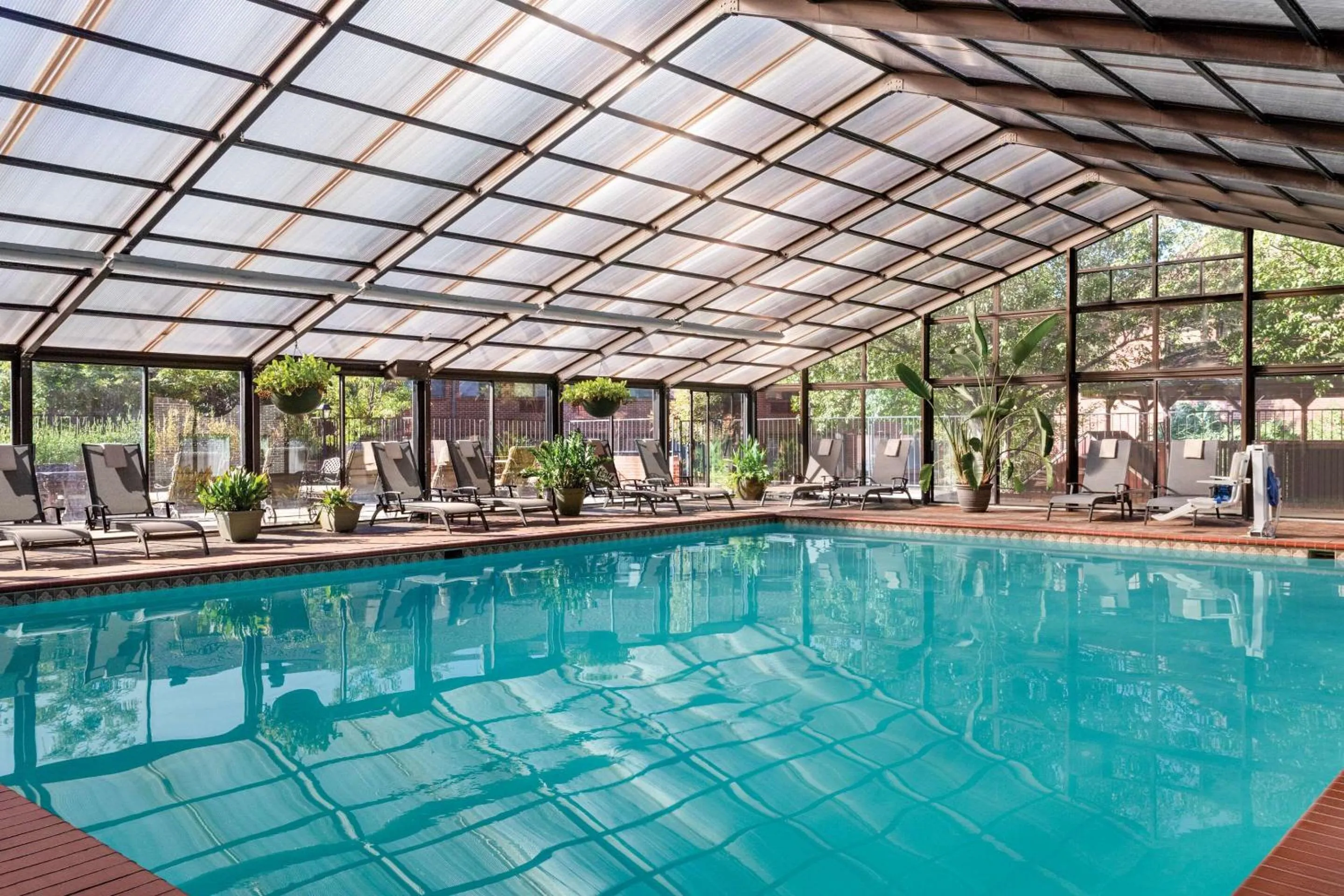Swimming pool in Radisson Hotel Colorado Springs Airport