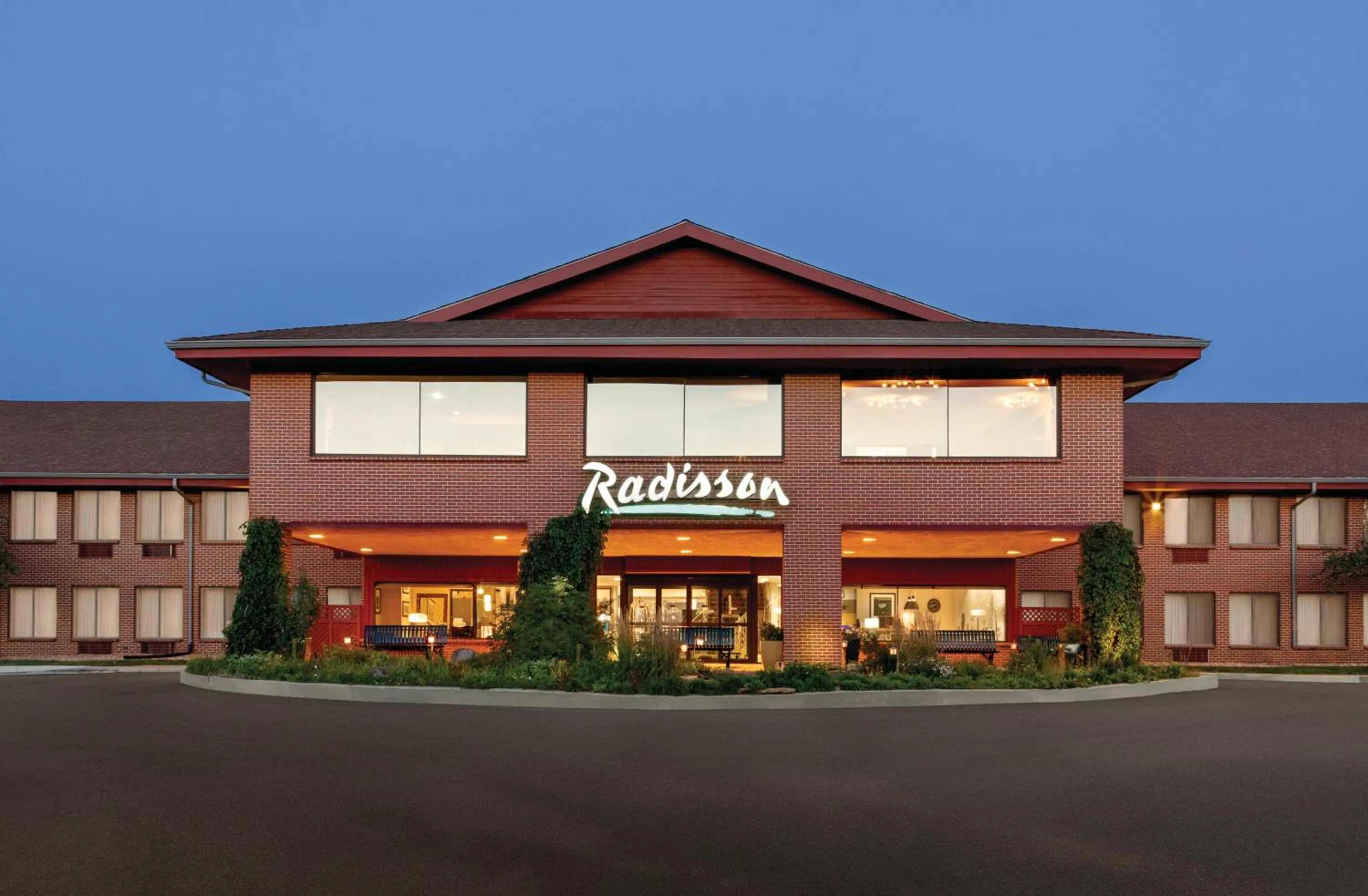 Property building in Radisson Hotel Colorado Springs Airport