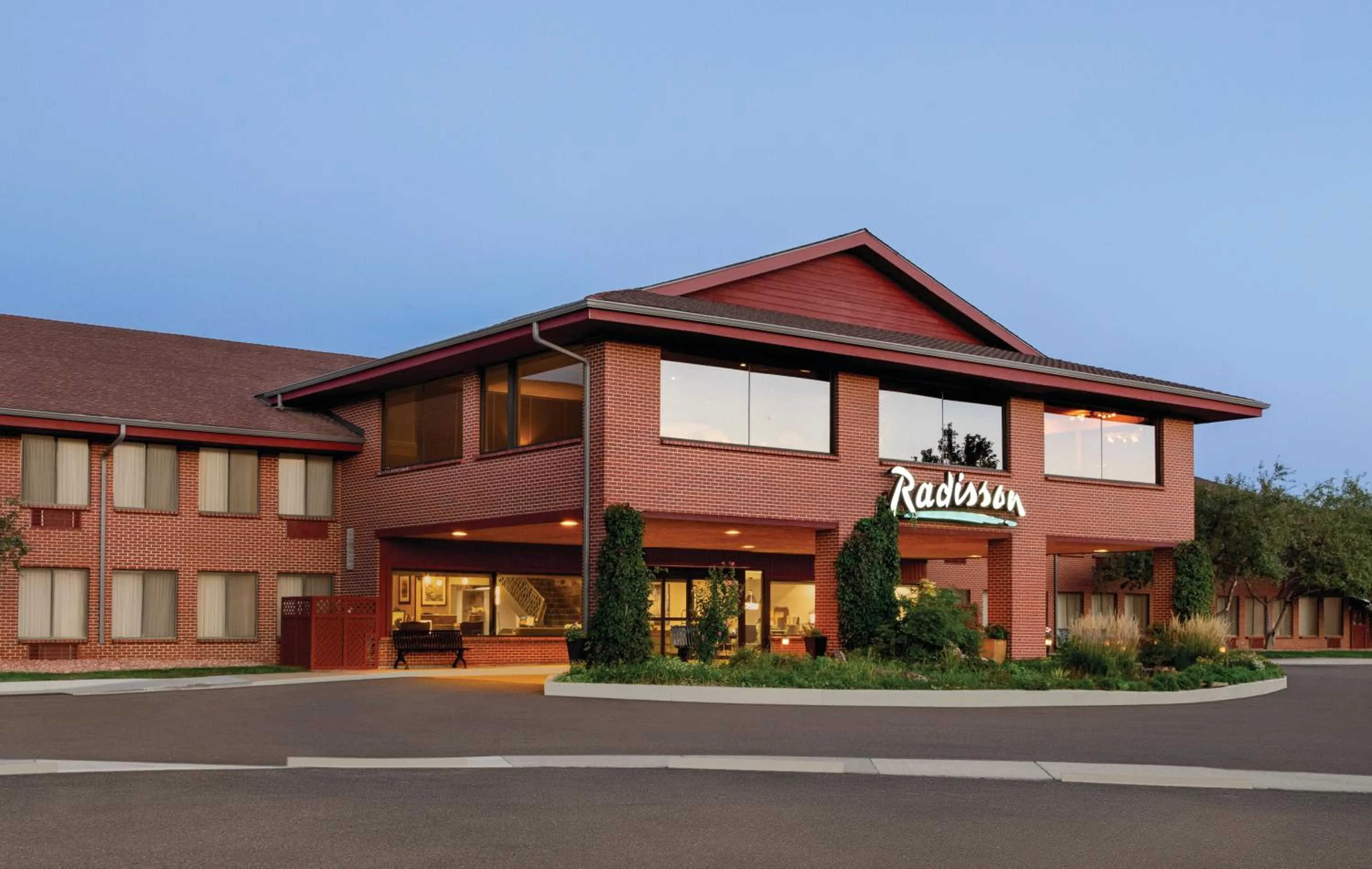 Property building in Radisson Hotel Colorado Springs Airport
