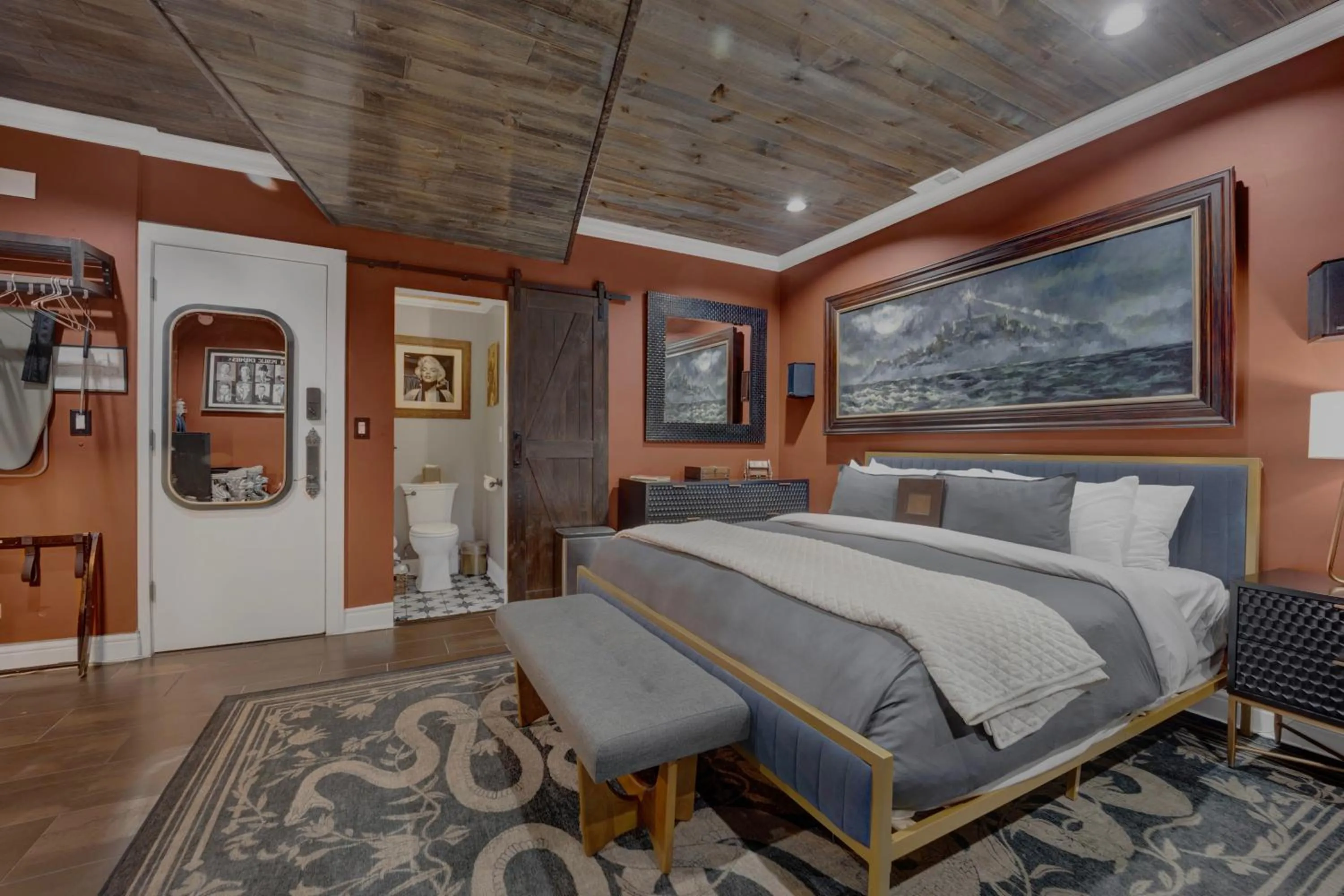 Bed in Villa D' Citta