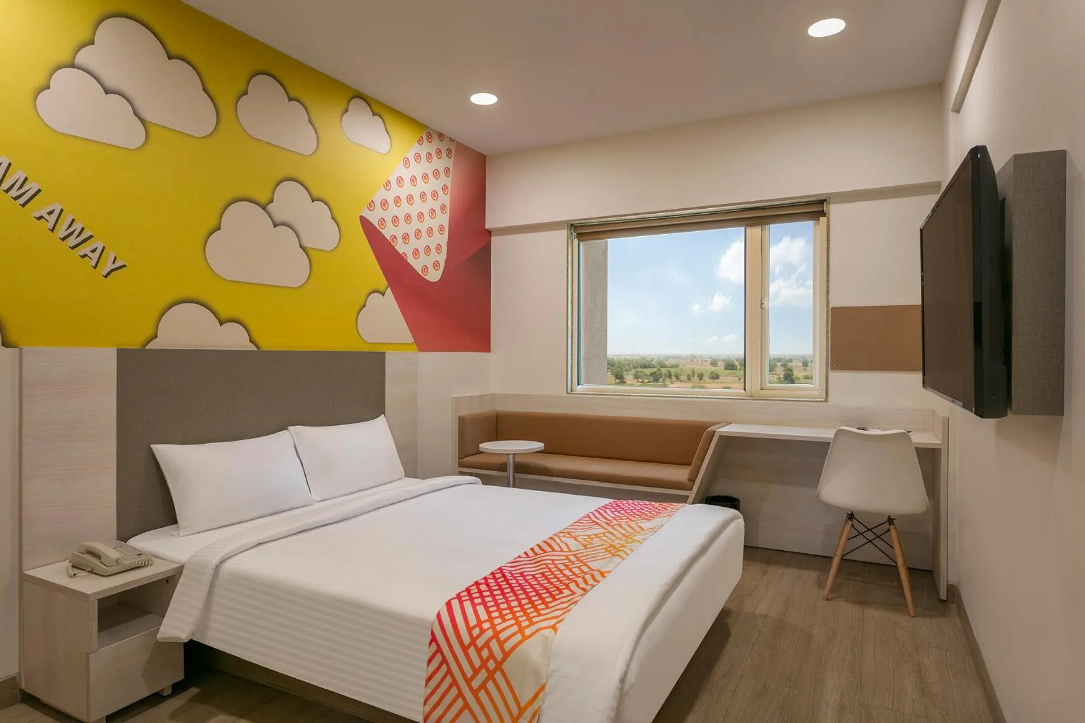 Photo of the whole room, Bed in Ginger Sanand