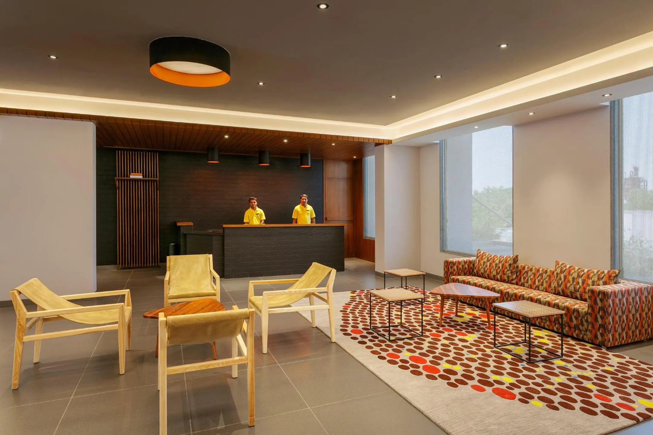 Lobby or reception in Ginger Sanand