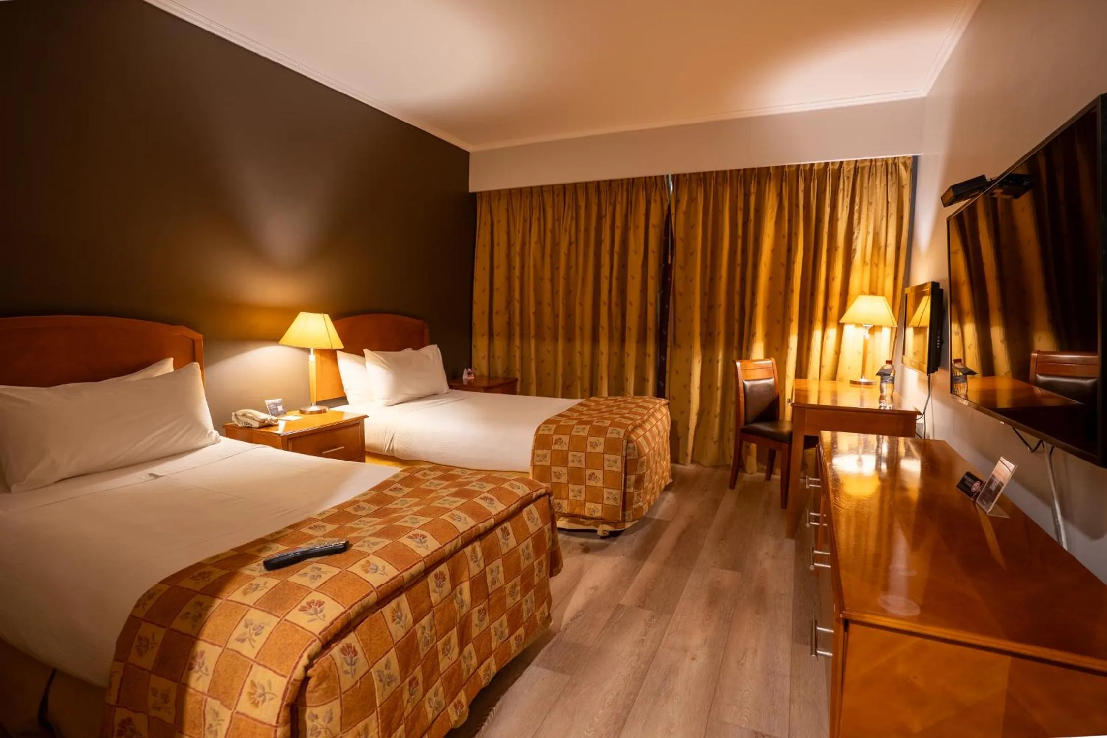 Decorative detail, Bed in Hotel Agua del Desierto