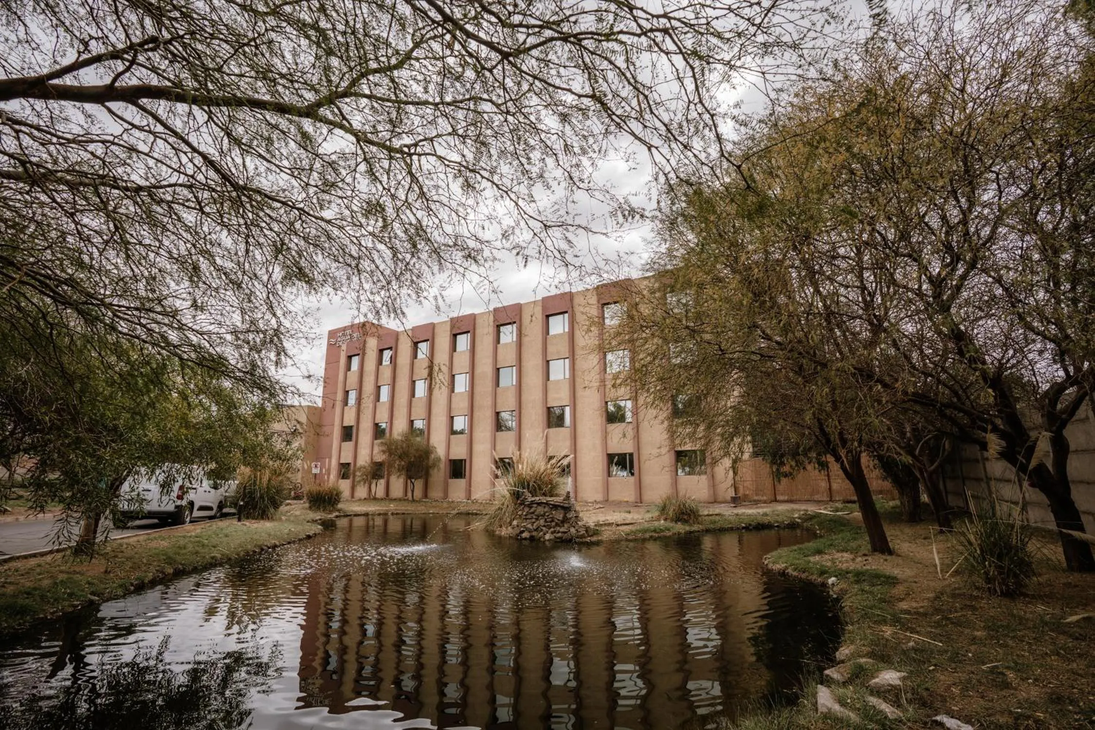 Facade/entrance in Hotel Agua del Desierto