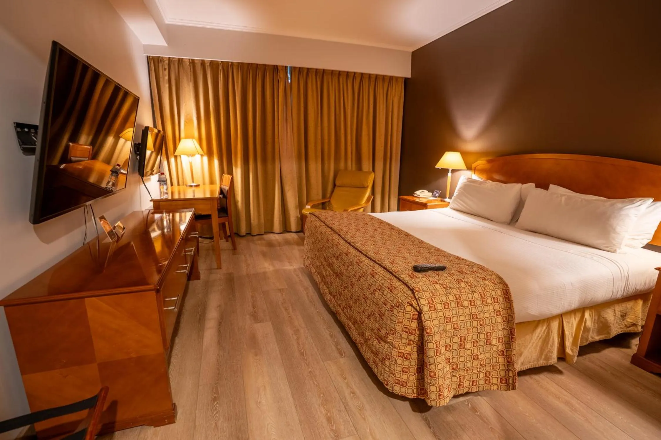 Decorative detail, Bed in Hotel Agua del Desierto