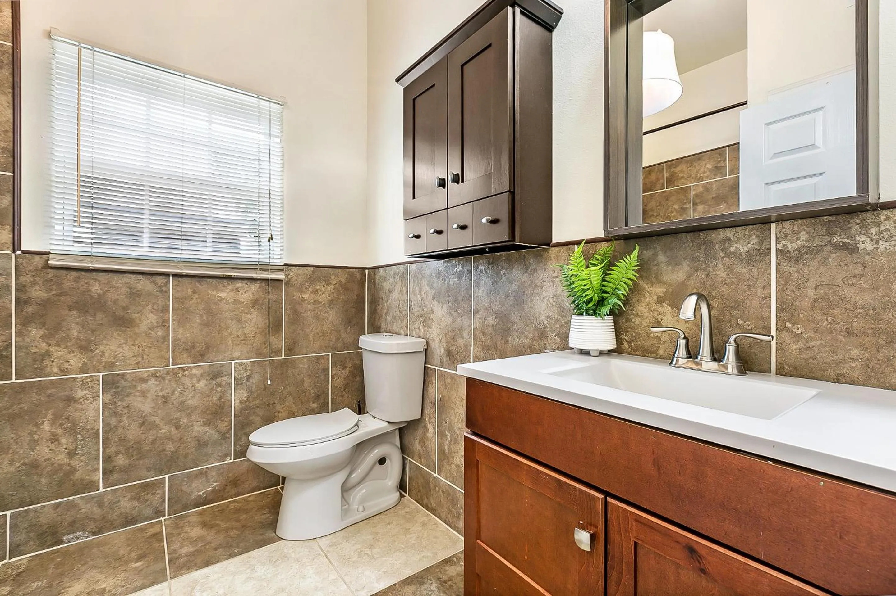 Bathroom in Spacious 4BR City Condo steps from St Charles Ave