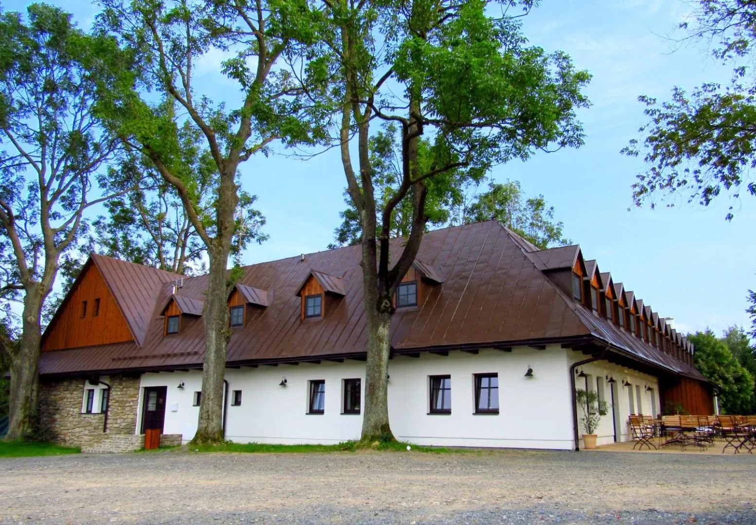 Property building in Rodinný hotel Pod Bílou skálou
