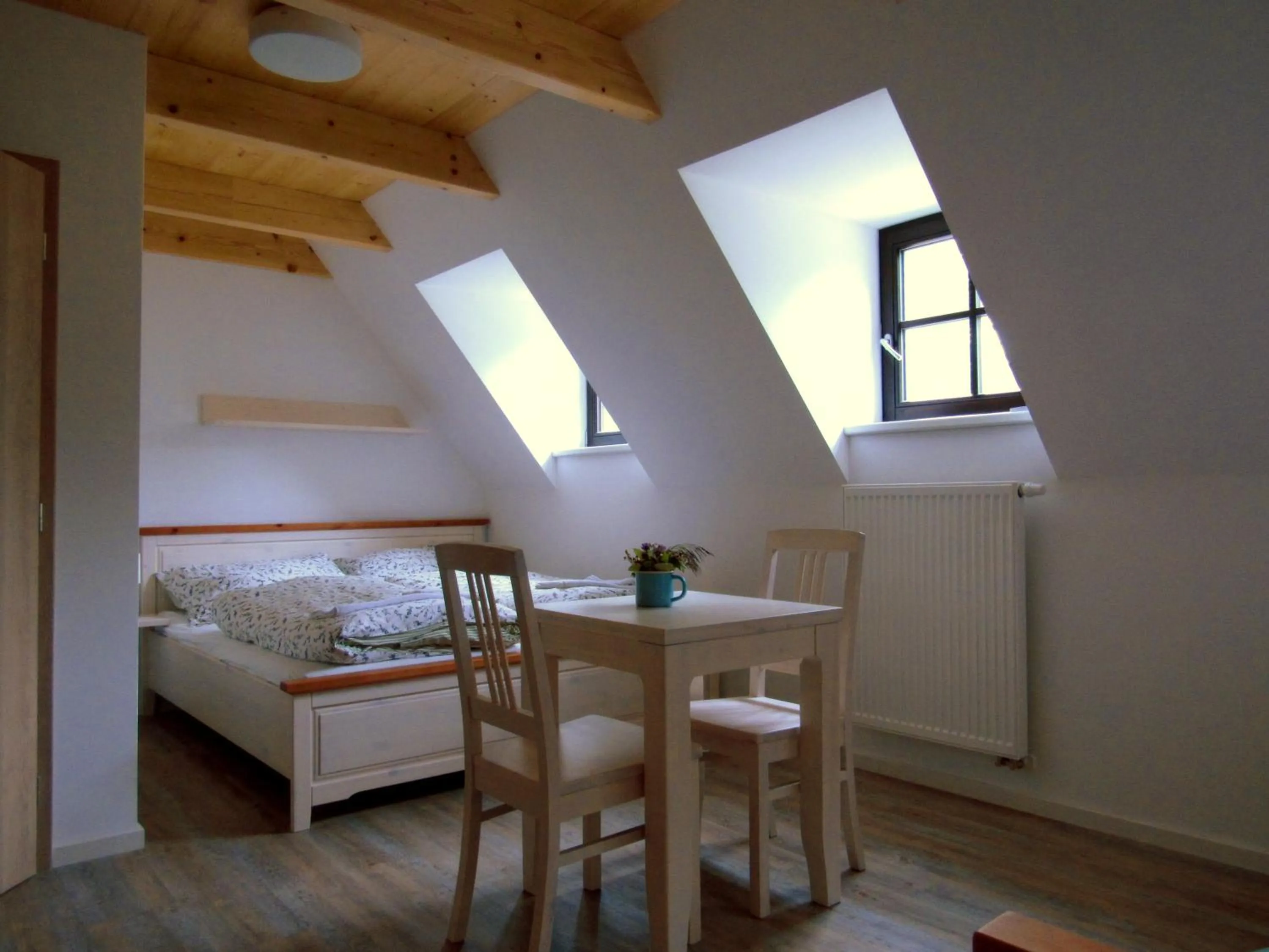 Bed in Rodinný hotel Pod Bílou skálou