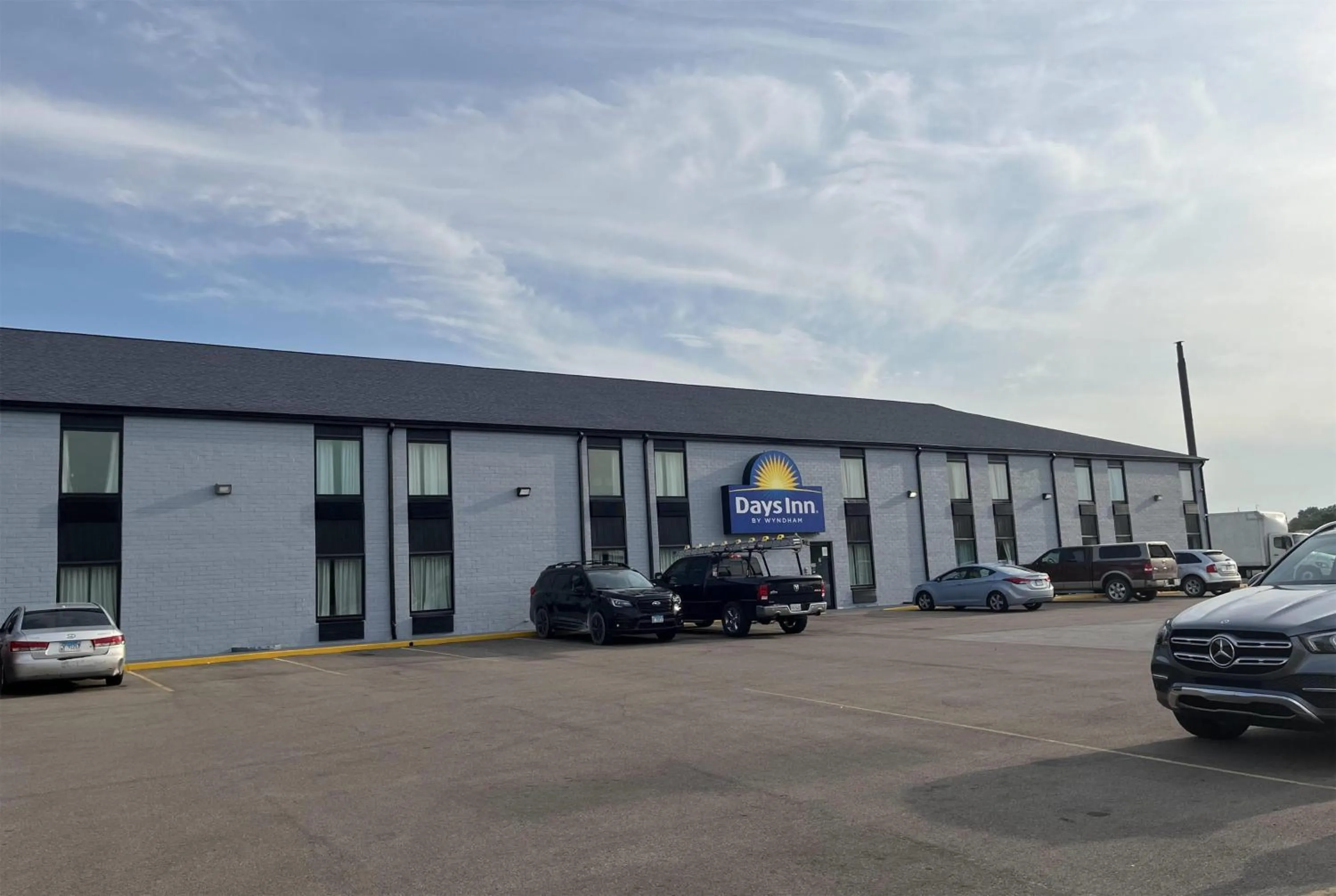 Property building in Days Inn & Suites by Wyndham Bloomington/Normal IL