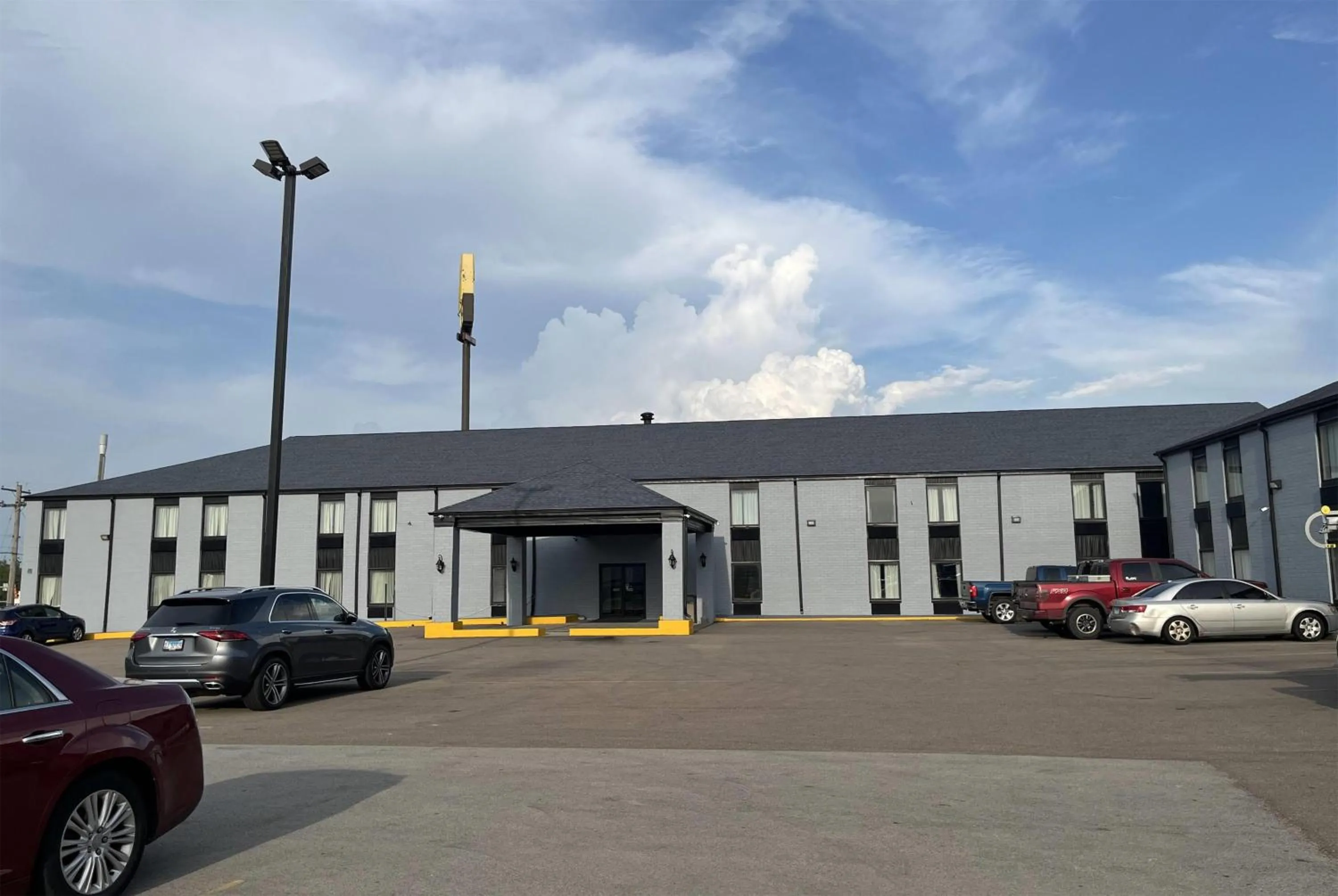 Property building in Days Inn & Suites by Wyndham Bloomington/Normal IL