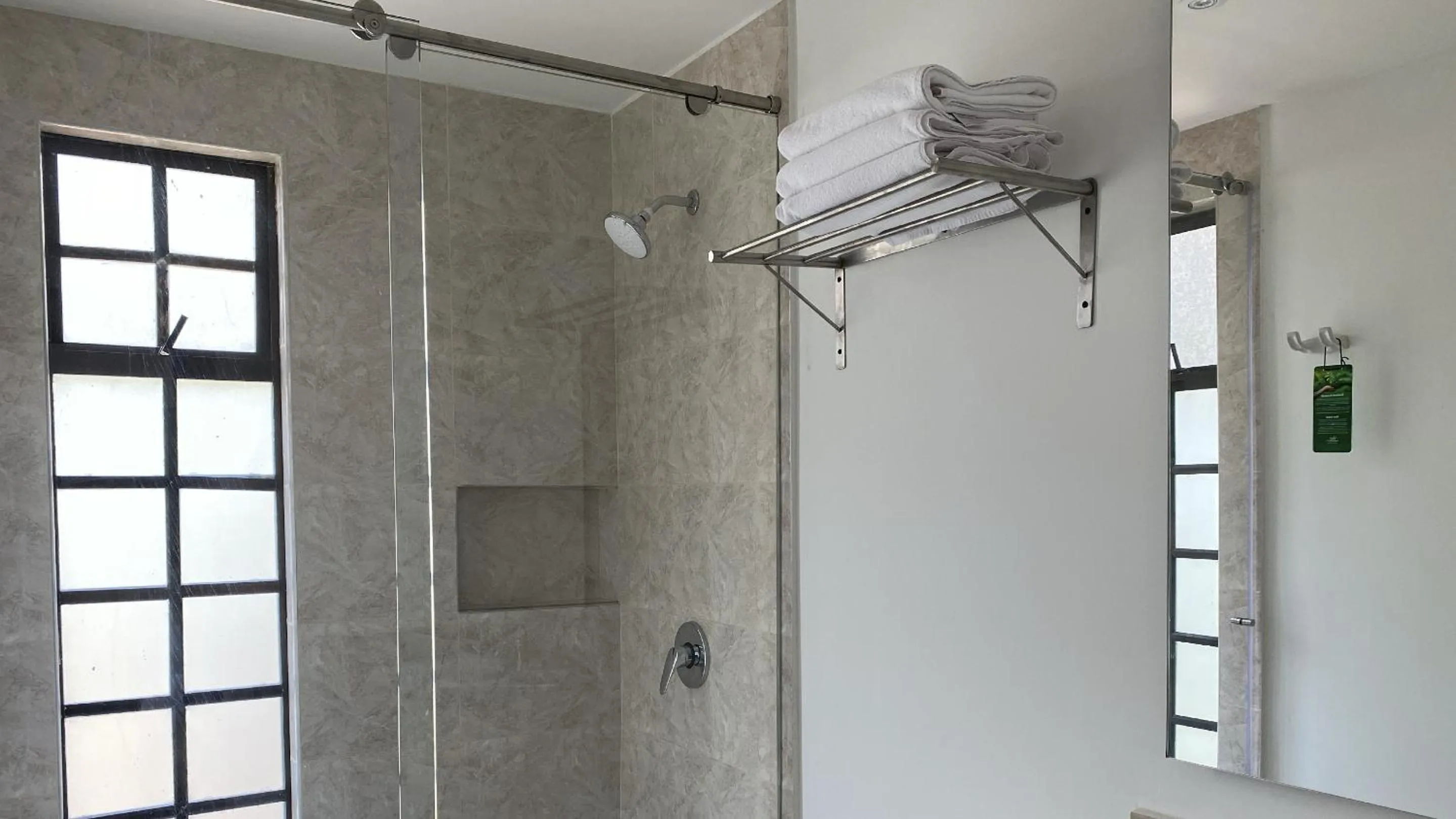 Shower in Hotel Girardot Resort by On Vacation