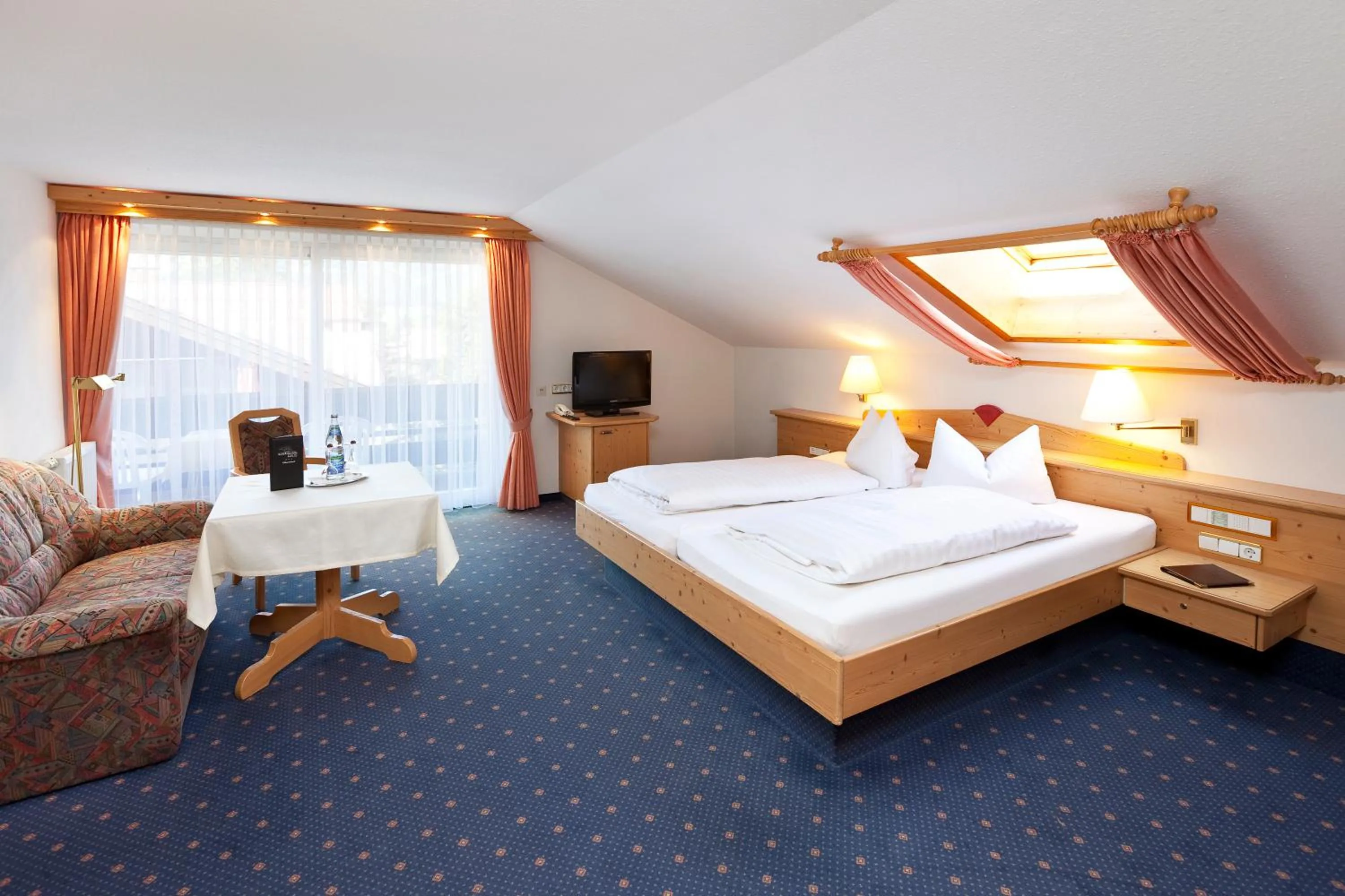 Bed in Hotel garni Kappeler-Haus