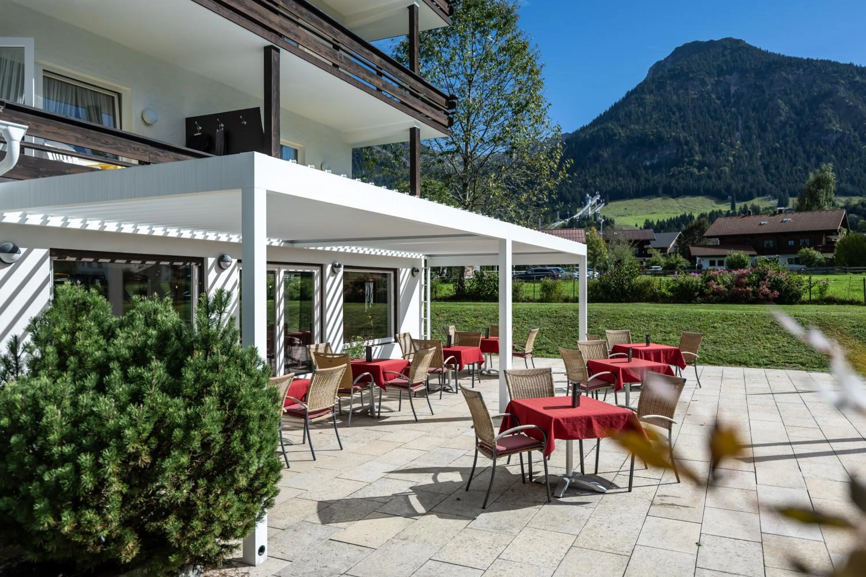 Balcony/Terrace in Hotel garni Kappeler-Haus
