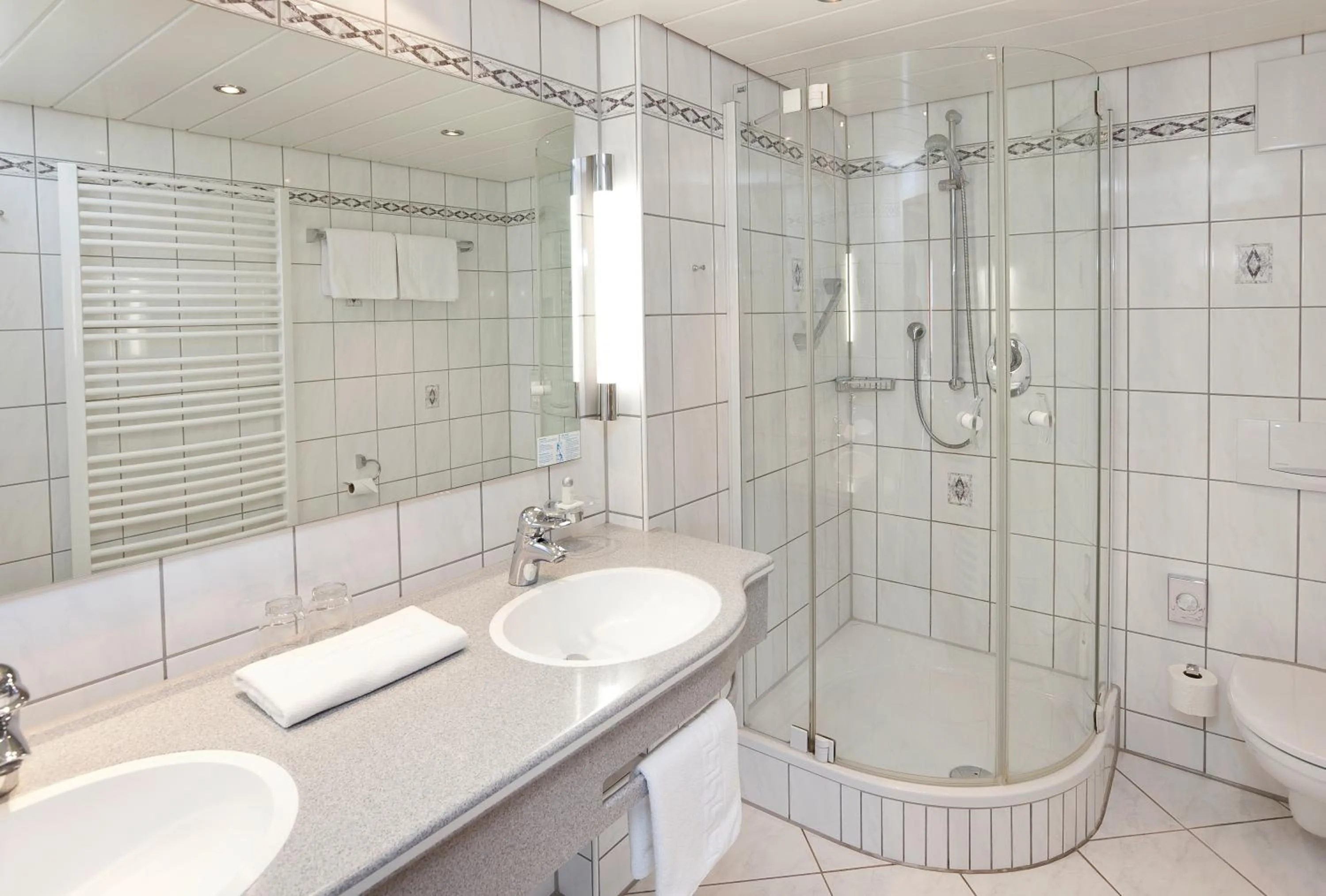 Bathroom in Hotel garni Kappeler-Haus