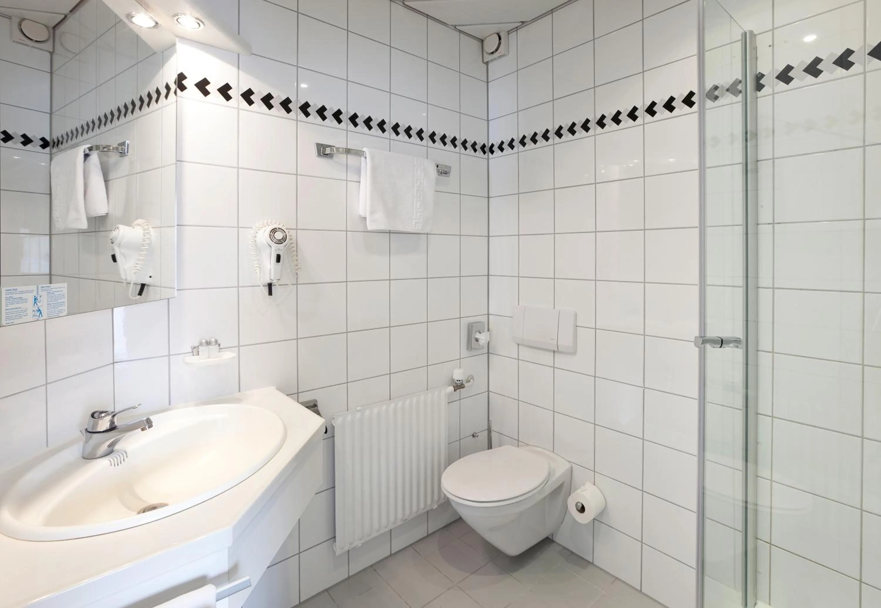 Bathroom in Hotel garni Kappeler-Haus