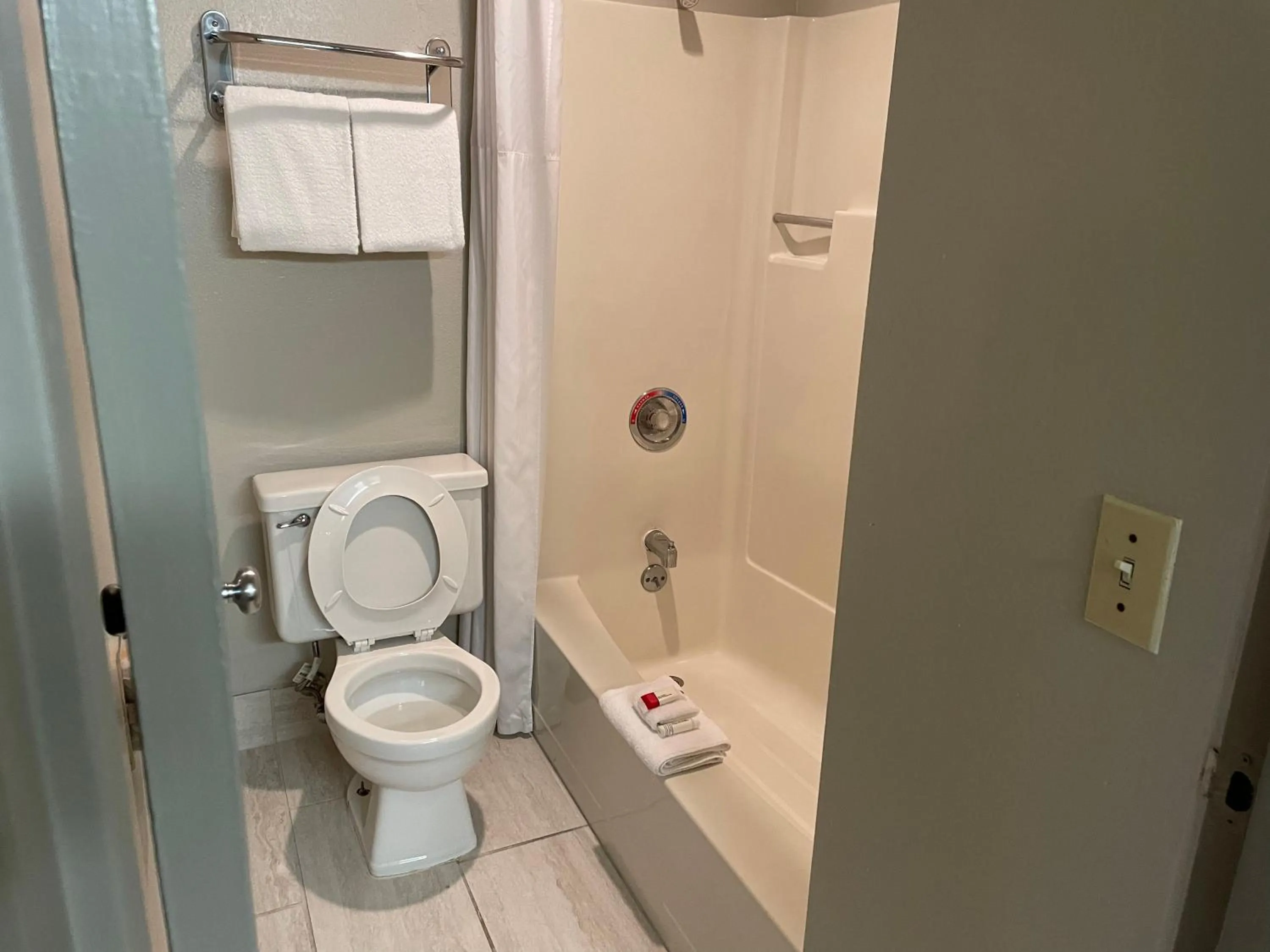 Bathroom in Days Inn by Wyndham Pleasant Prairie Kenosha