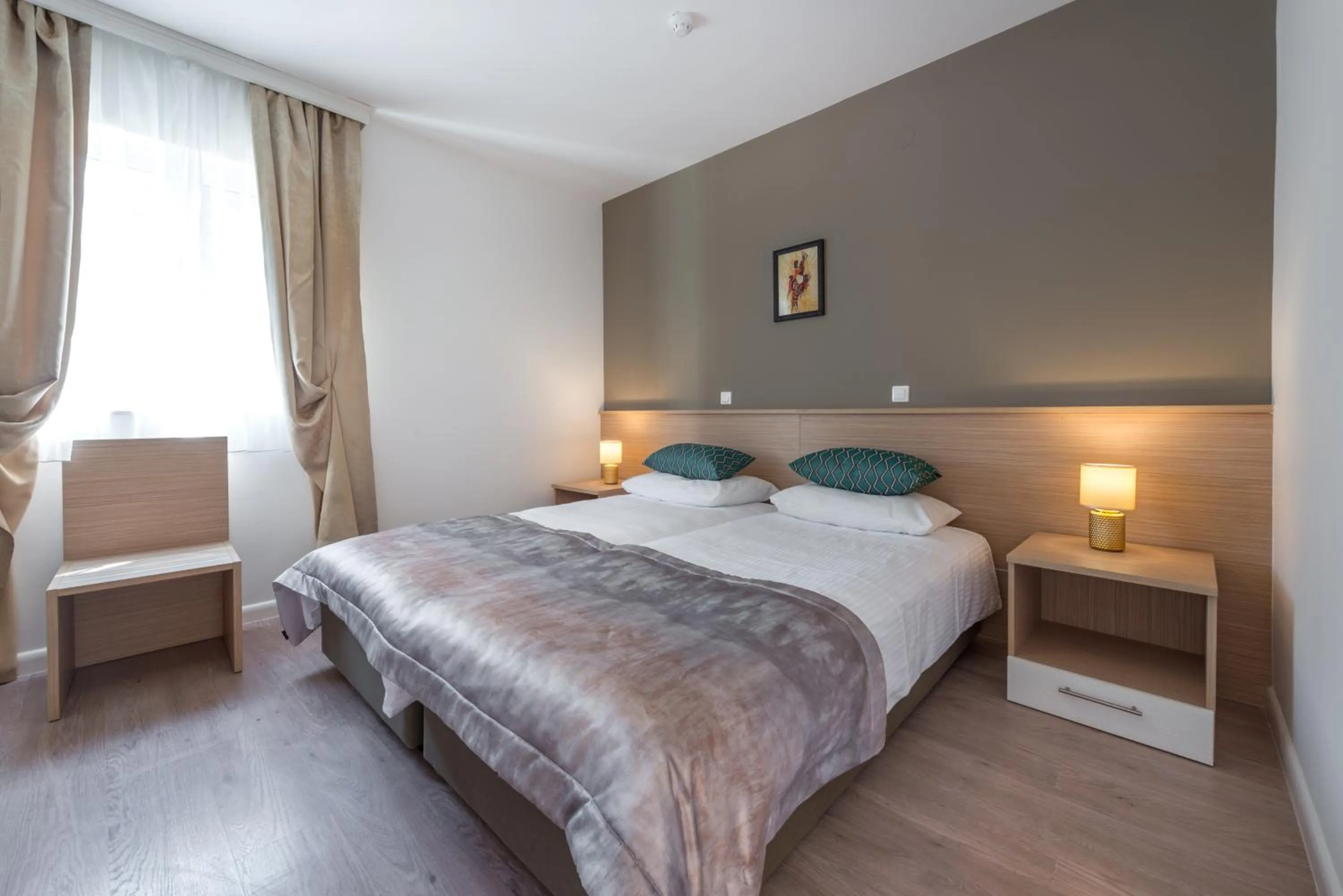 Bedroom, Bed in Villa Lanterna