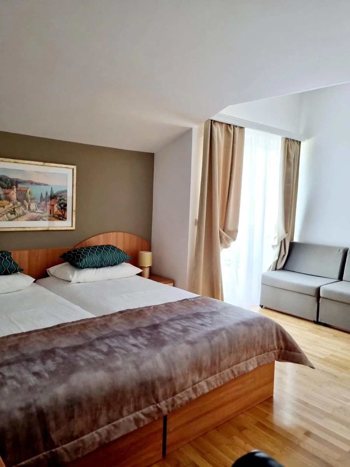 Bed in Villa Lanterna