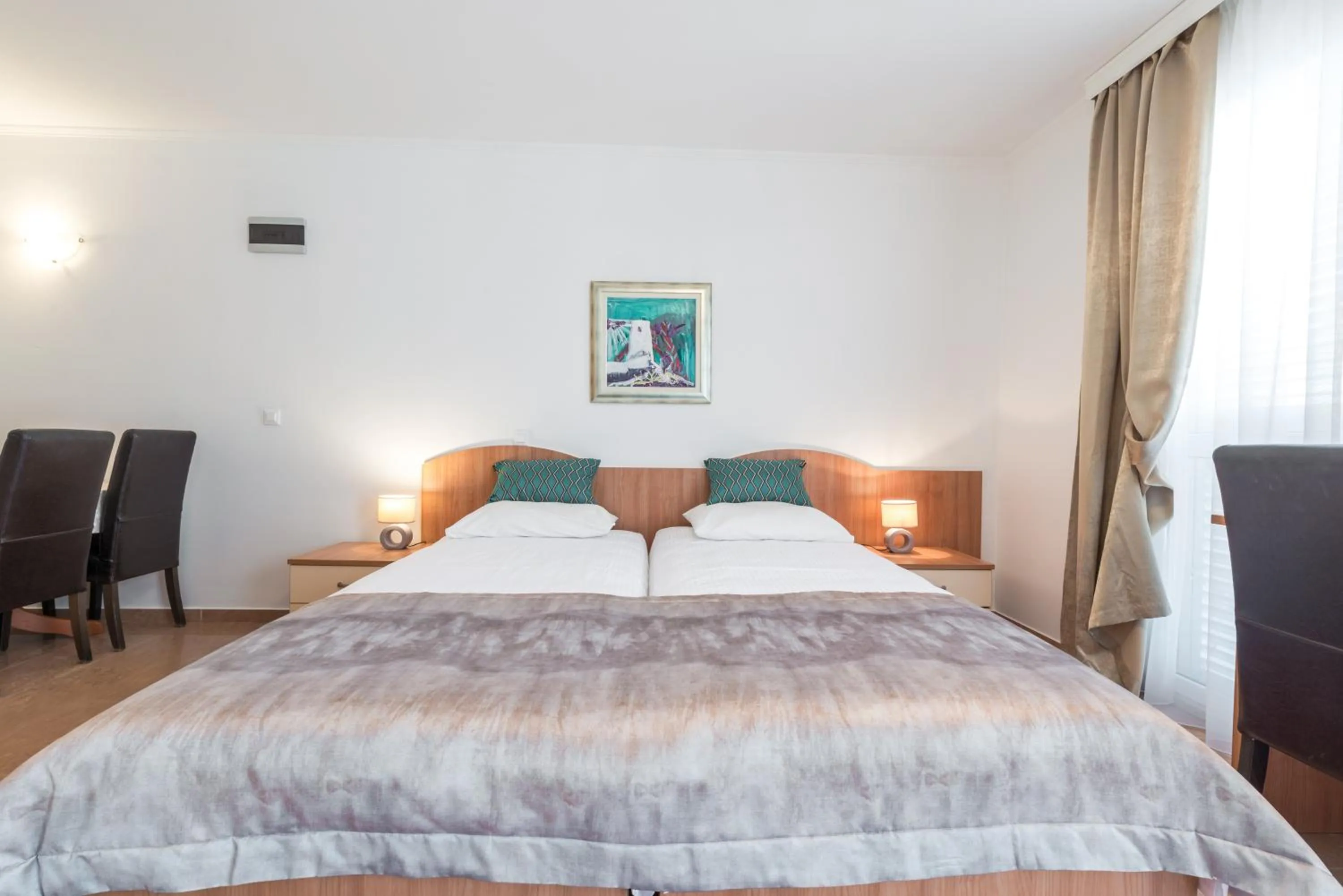 Bed in Villa Lanterna