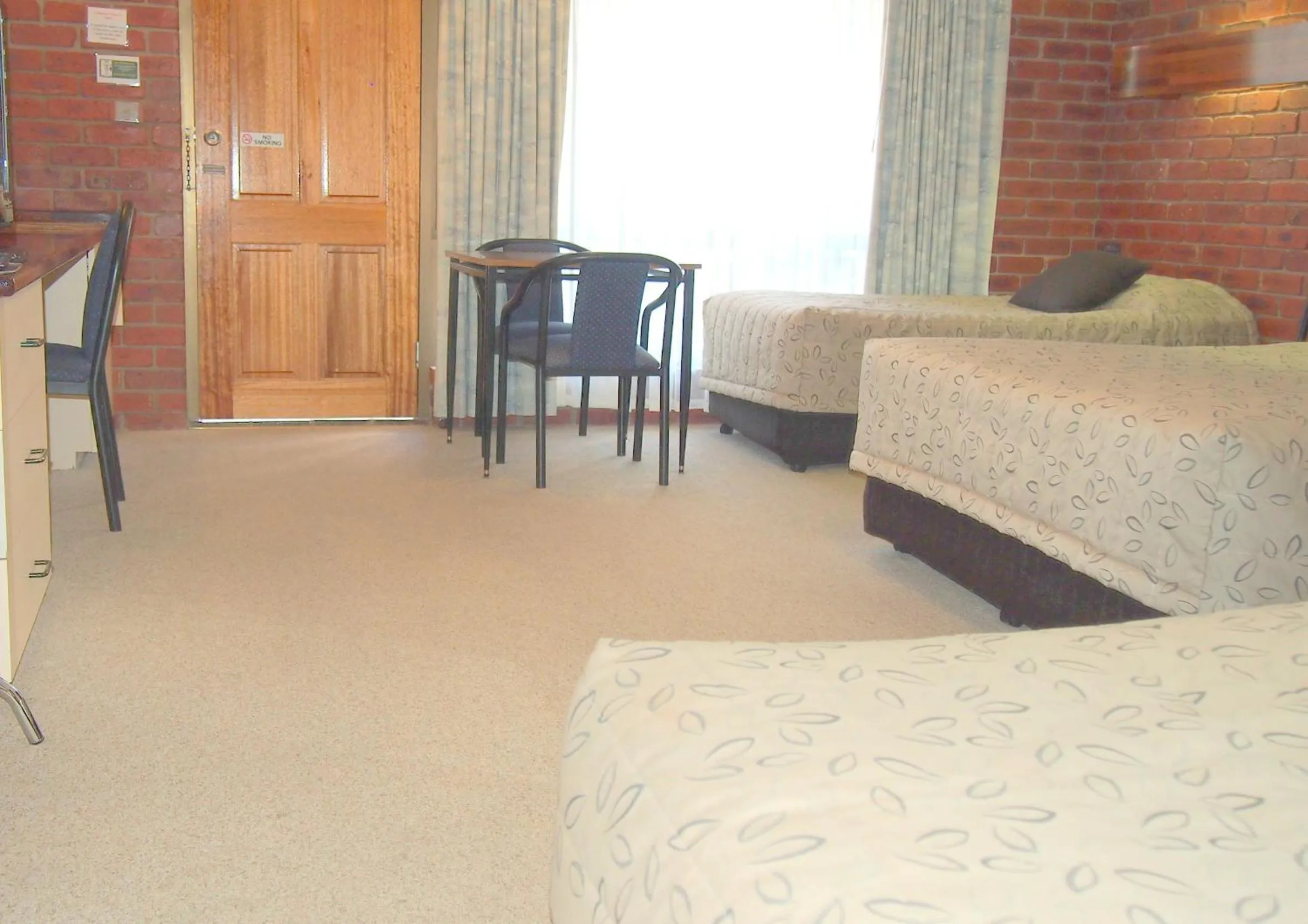 Bedroom, Bed in Murray River Motel