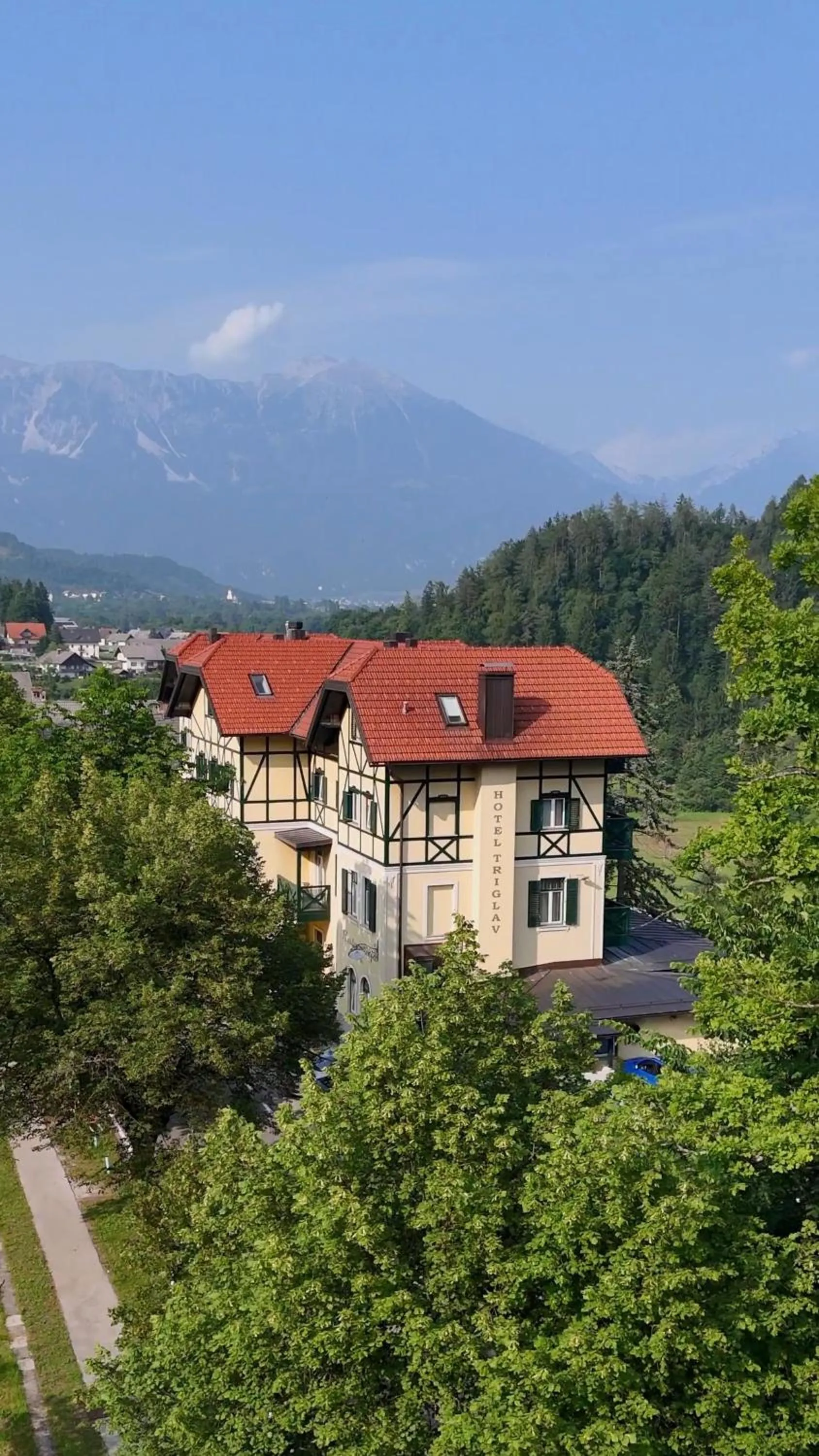 Property building in Hotel Triglav