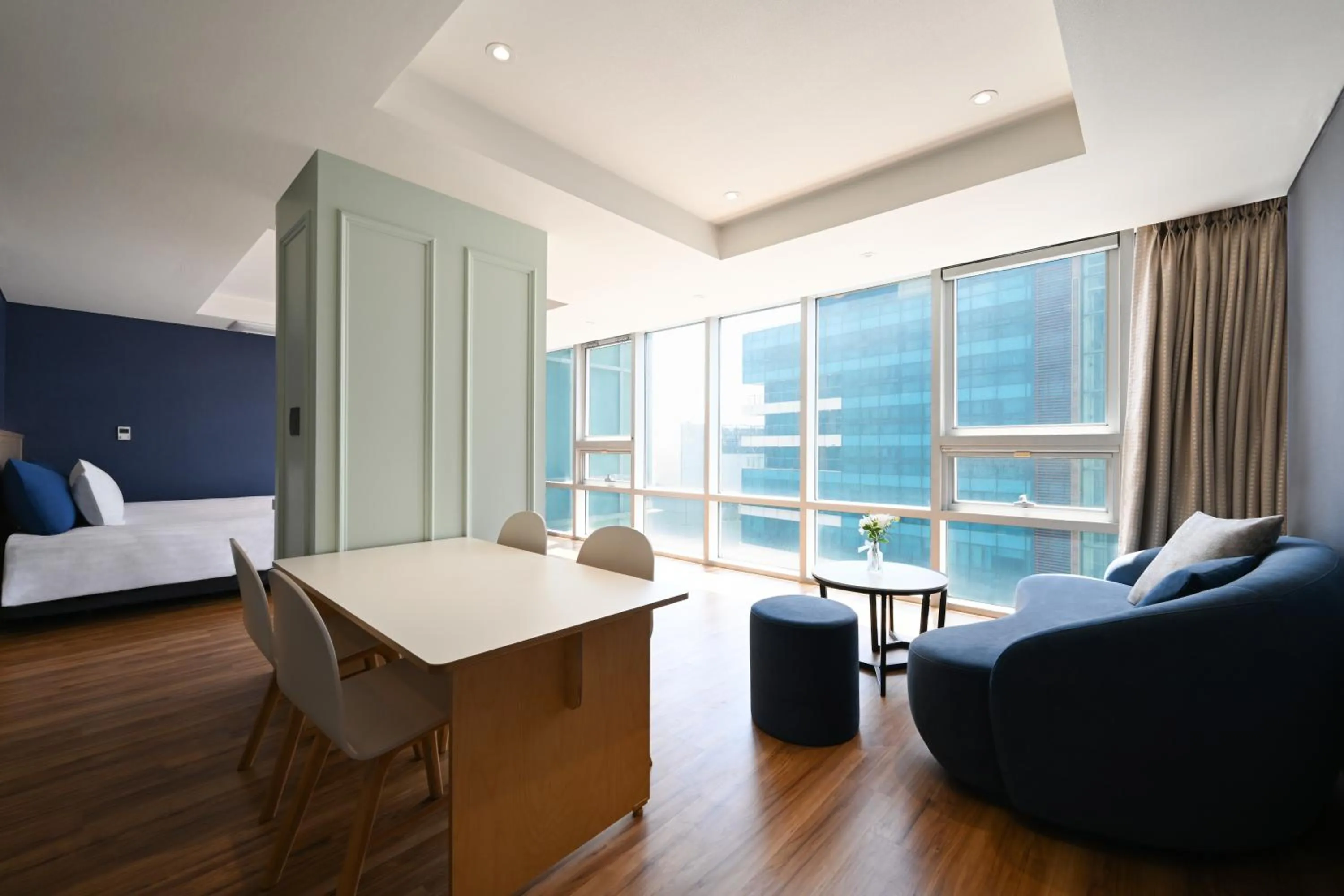 City view, Bed in Kolon Seacloud Hotel